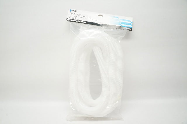 Vanco SLT34W-10 Split Loom Tubing,White 3/4In x 10 Foot W/Cable Ties