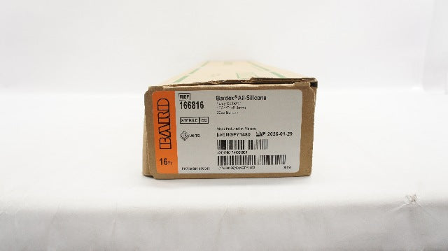 Bard 166816 All-silicone Foley Cath. 16Fr 30cc Balloon