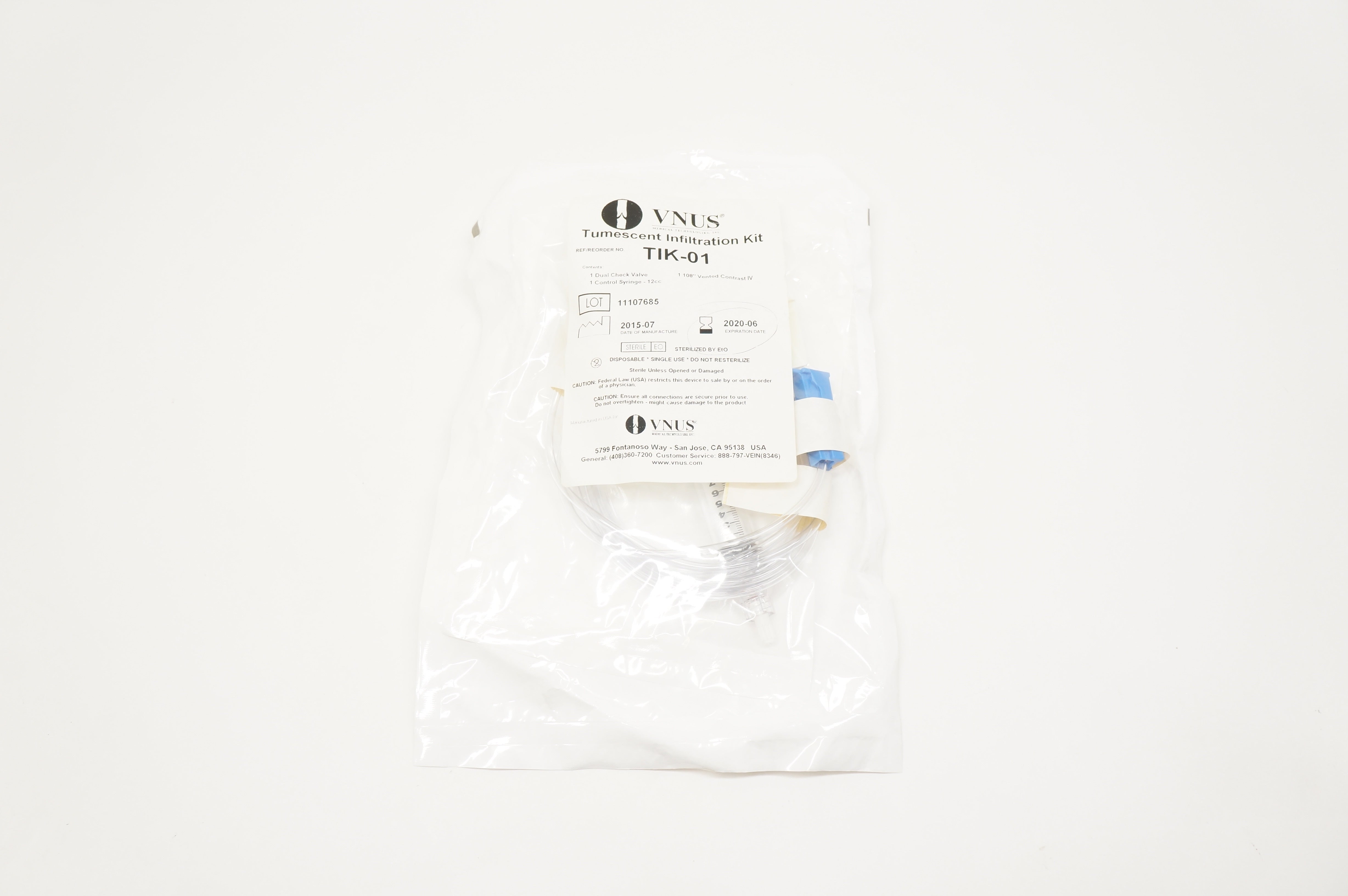 VNUS TIK-01 Tumescent Infiltration Kit (x)