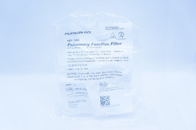 Teleflex Filter Teleflex 1603 Hudson RCI Pulmonary Function Filter