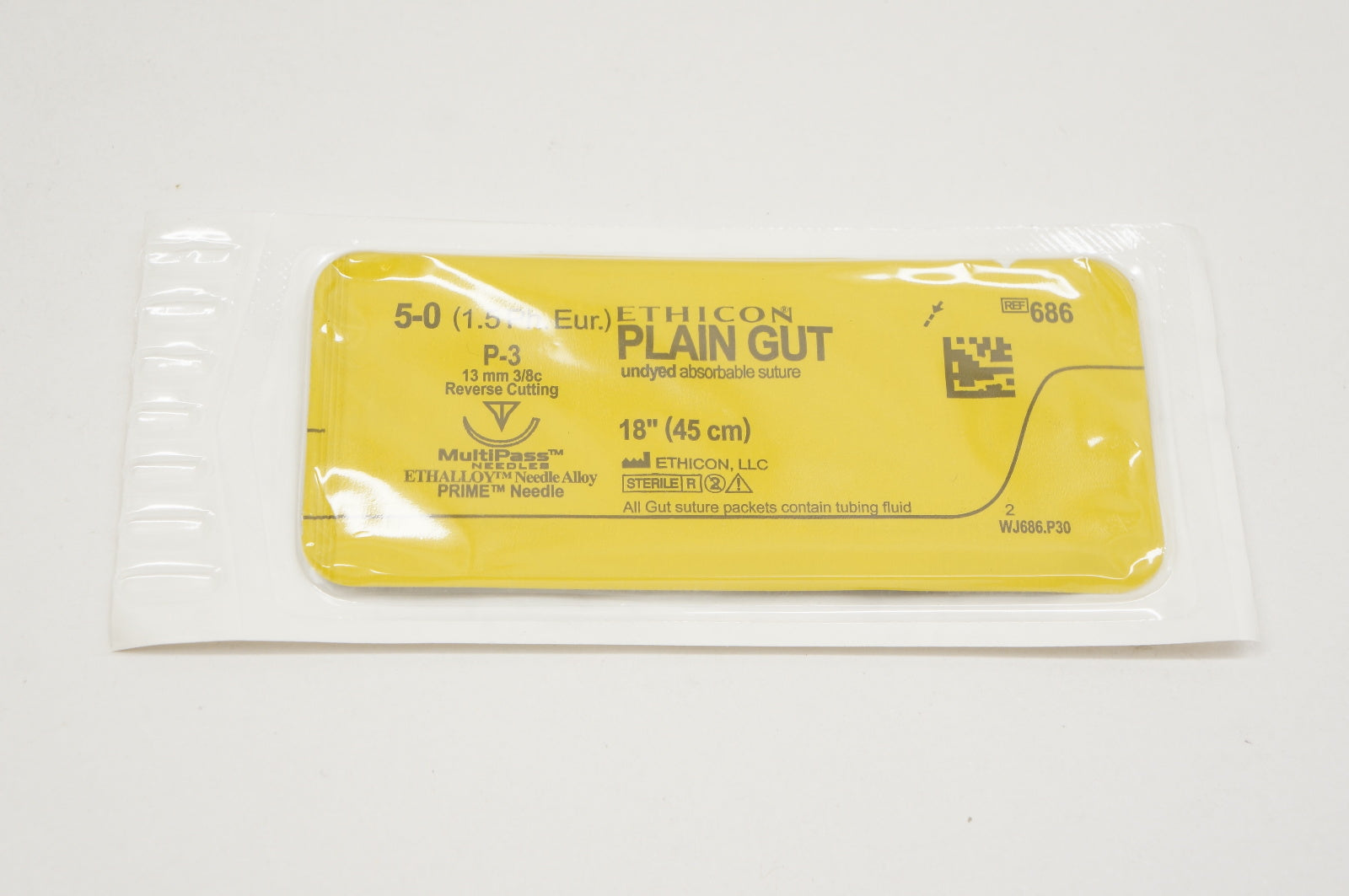Ethicon 686 5 0 PLAIN GUT P 3 13mm 3 8c 18inch ethicon-686-5-0-plain-gut-p-3-13mm-3-8c-18inch