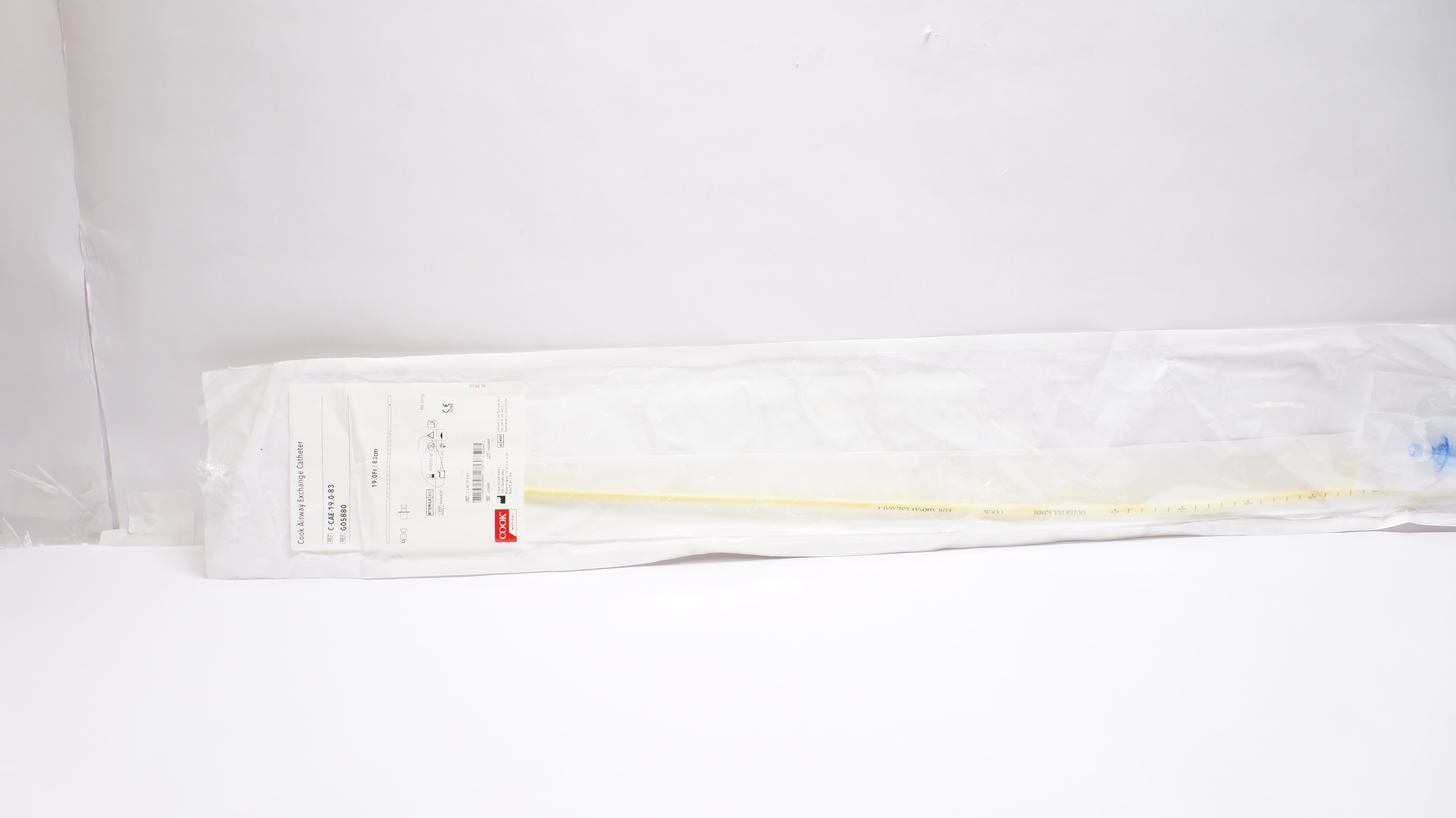 Cook Medical G05880 Cook Airway Exchange Cath. 19.0Fr x 83cm (x)