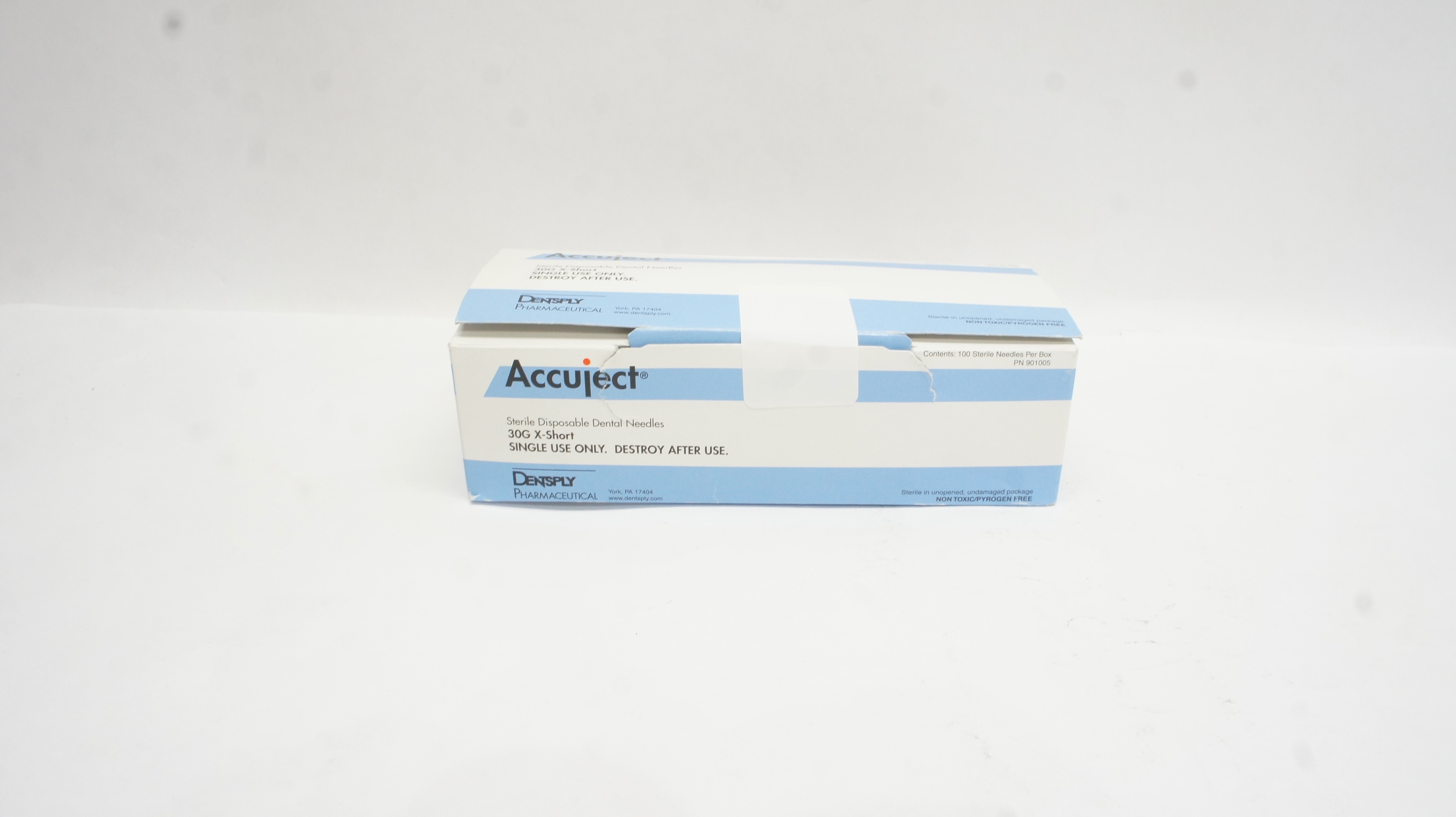 Dentsply Pharmaceutical PN901005 Accuiect Disposable Dental Needles-Box of 95(x)