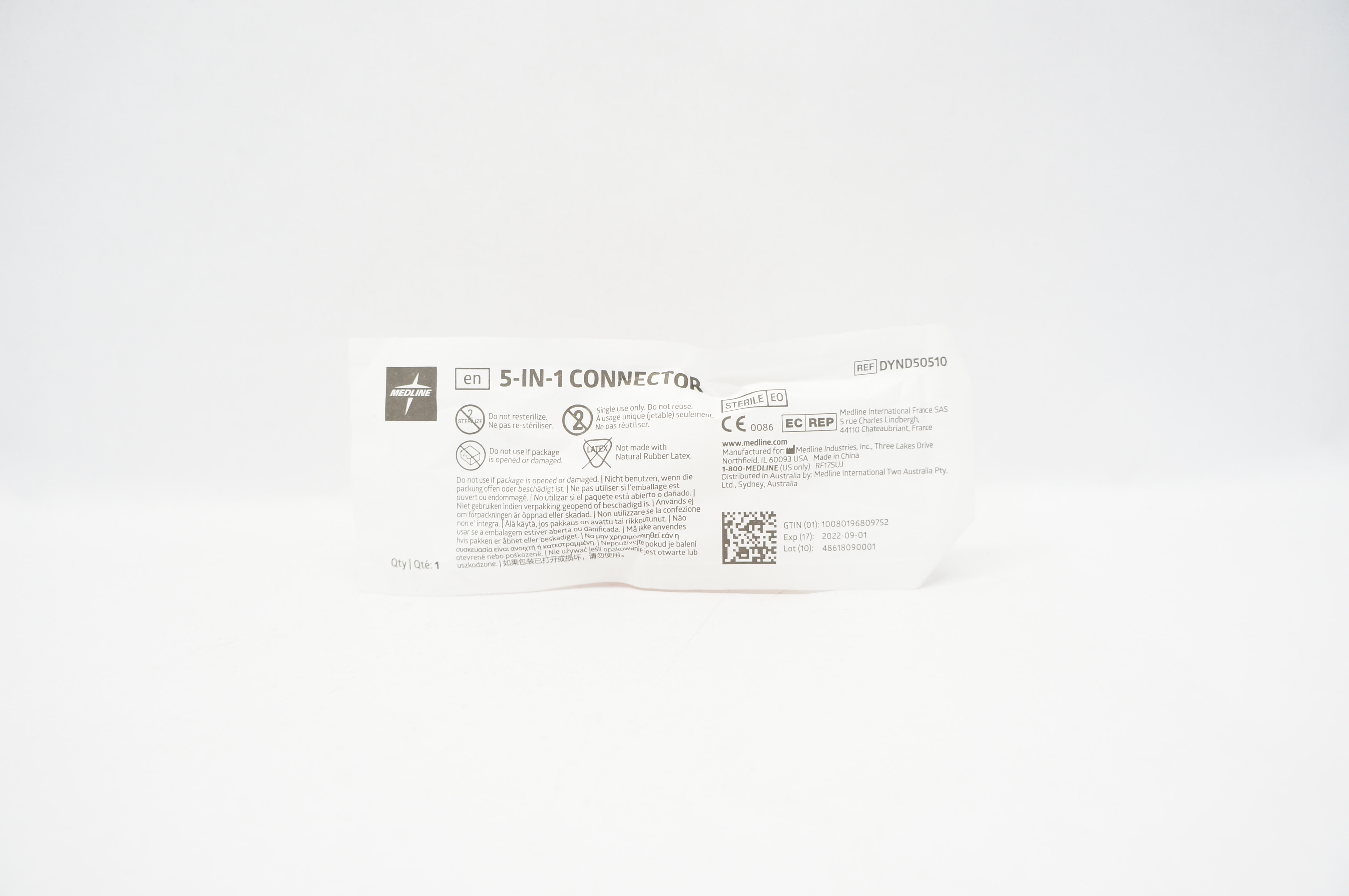 Medline DYND50510 5-in-1 Connector