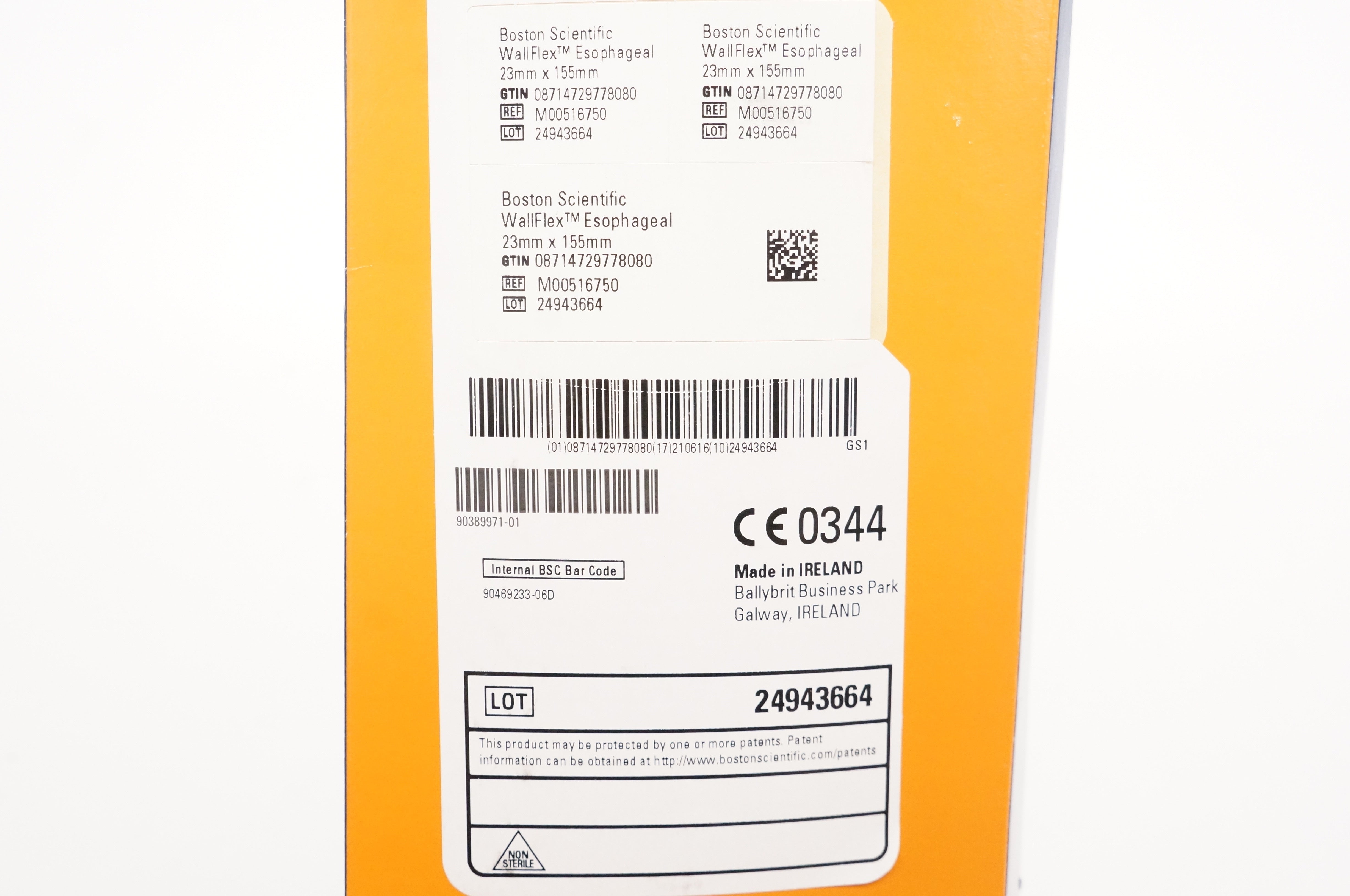 Boston Scientific M00516750 WallFlex Esophageal Stnt System
