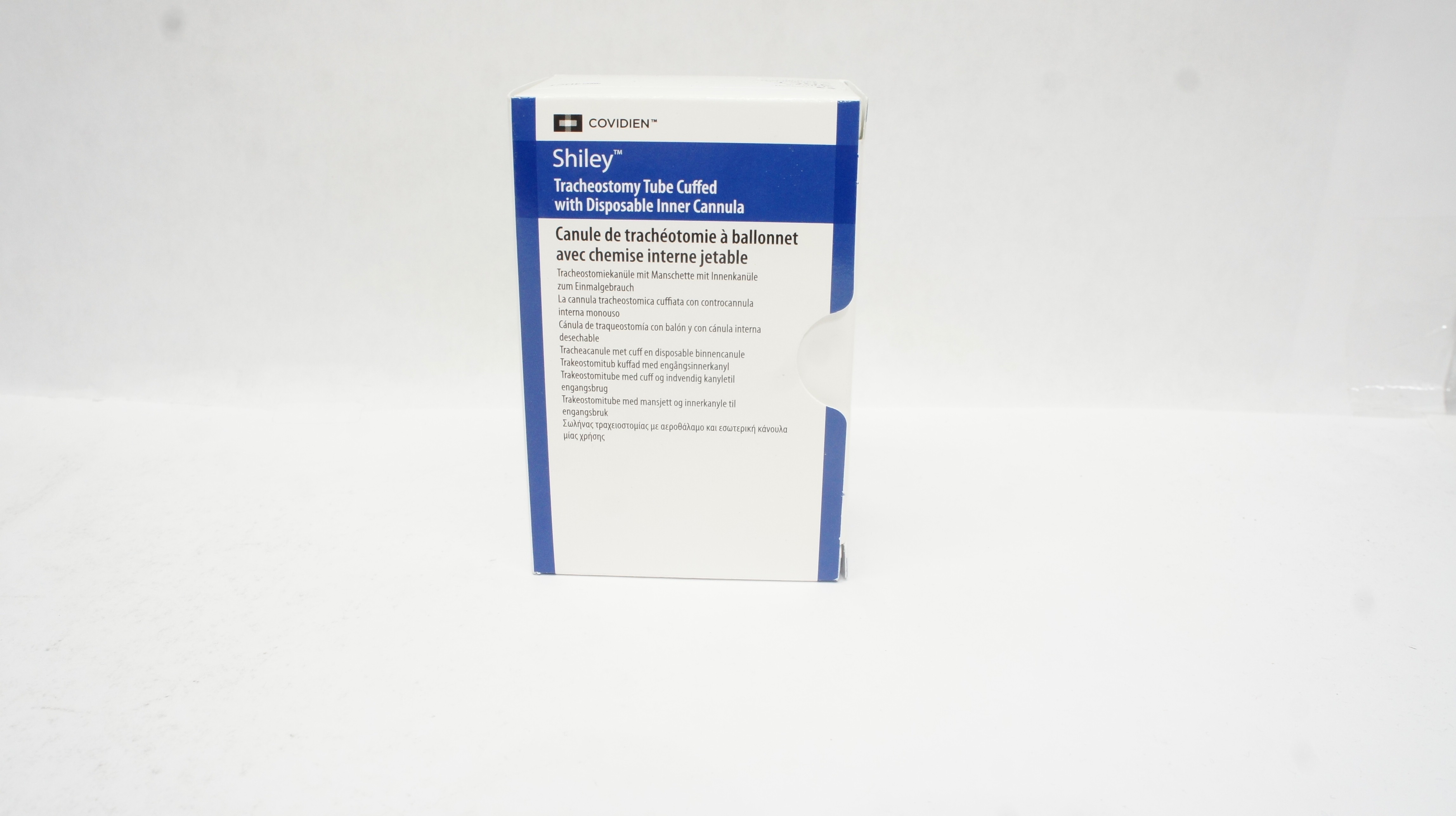 Covidien 4DCT Shiley Tracheostomy Tube Cuffed 5.0 ID x 9.4 OD x 20.0 x 62mm