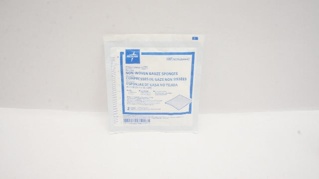 Medline NON264442 Non-Woven Gauze Sponges - Pack of 2