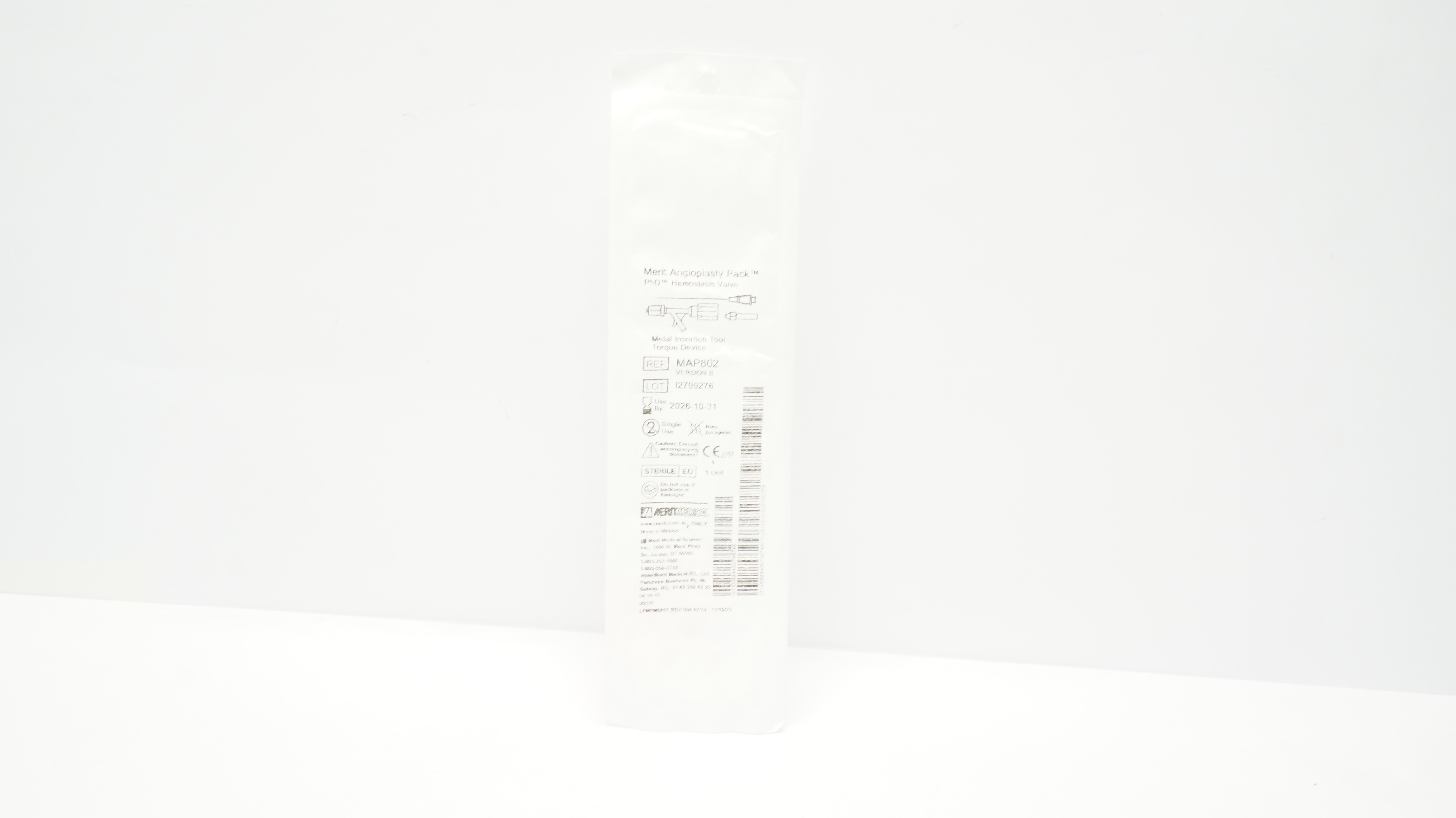 Merit Medical MAP802 Metal Insertion Tool Torque Device