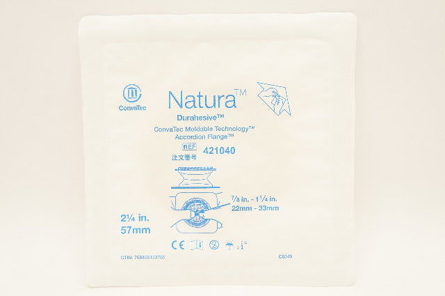 ConvaTec 421040 Natura Durahesive Accordion Flange 2-1/4in, 7/8in. - 1-1/4in.