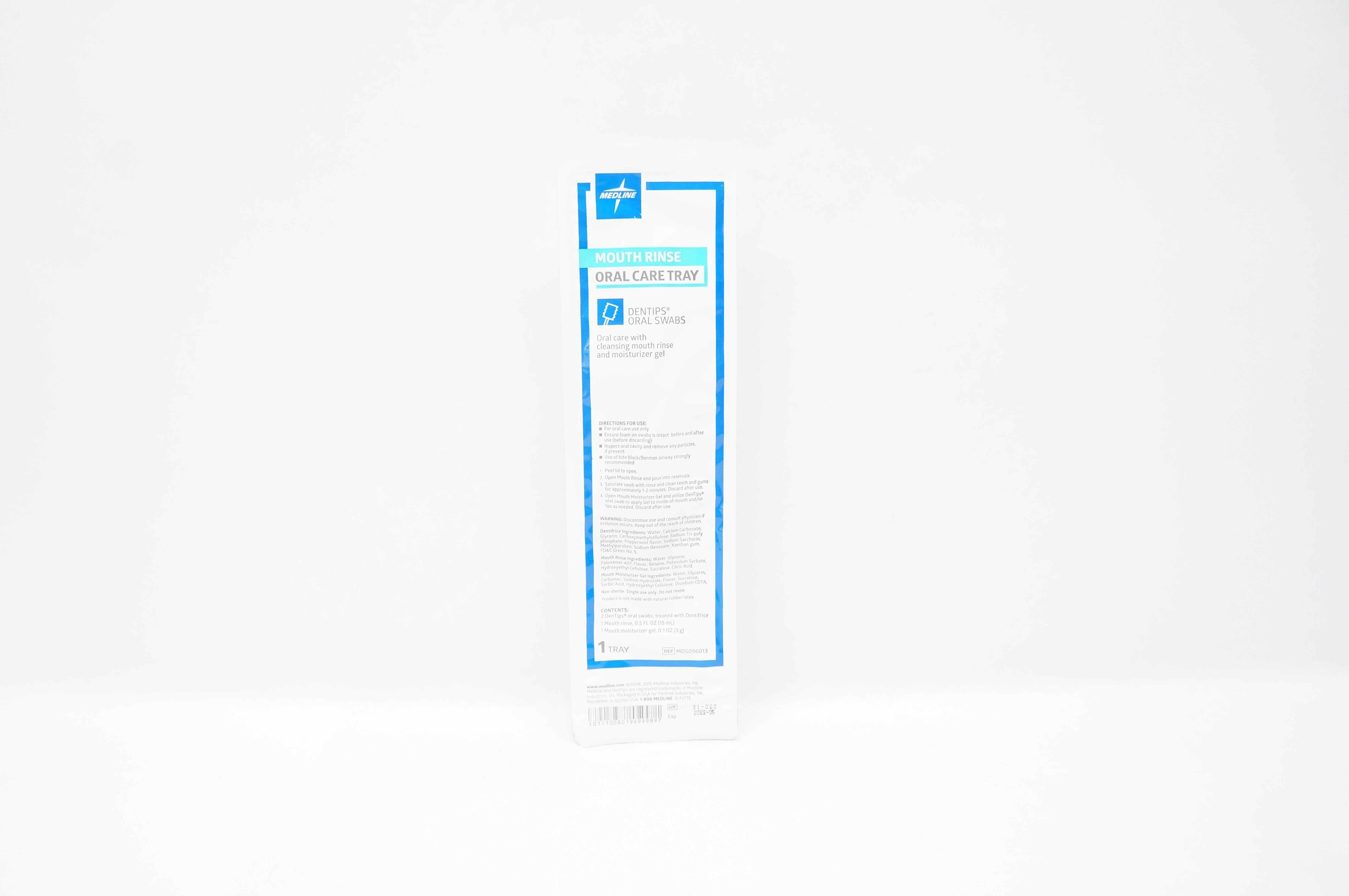 Medline MDS096013 Mouth Rinse Oral Care Tray Dentips Oral Swabs (x)
