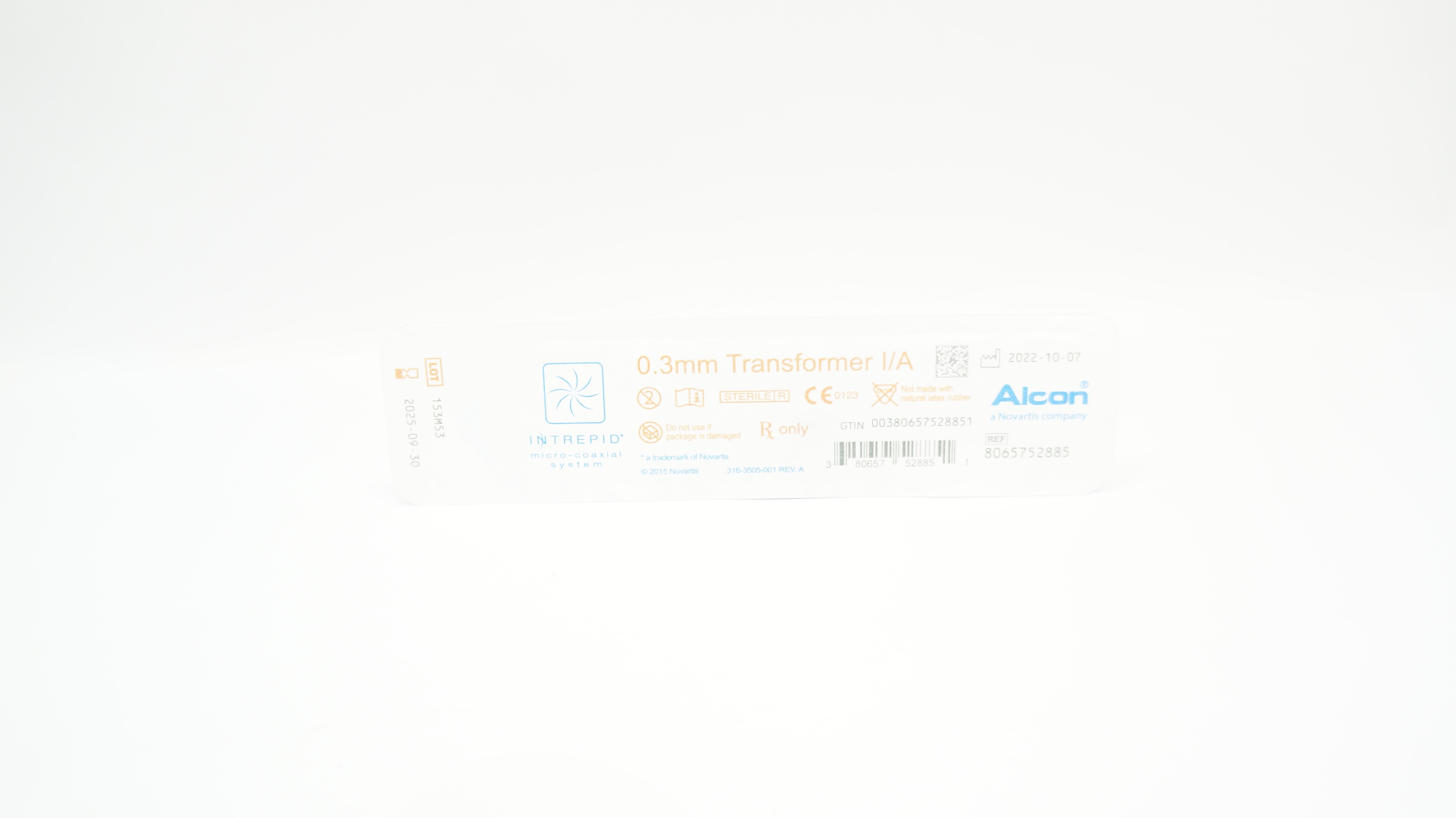 Alcon 8065752885 Intrepid Micro-Coaxial System Transformer I/A 0.3mm