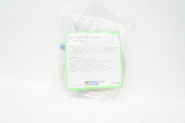 Salter Labs 1001-A CapnoVue Monitor Mask Face Mask M1 Adult