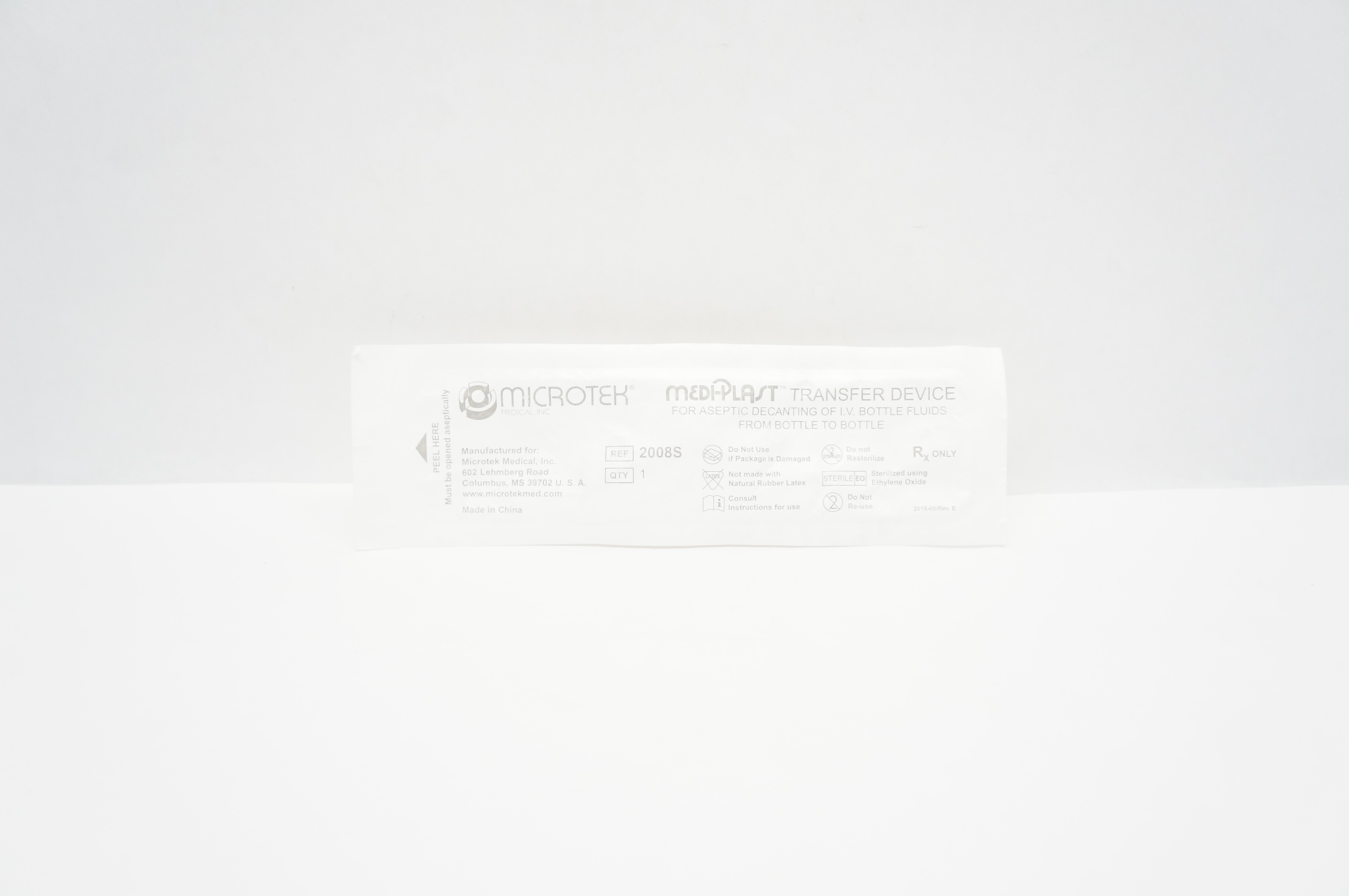Microtek 2008S Medi-Plast Transfer Device