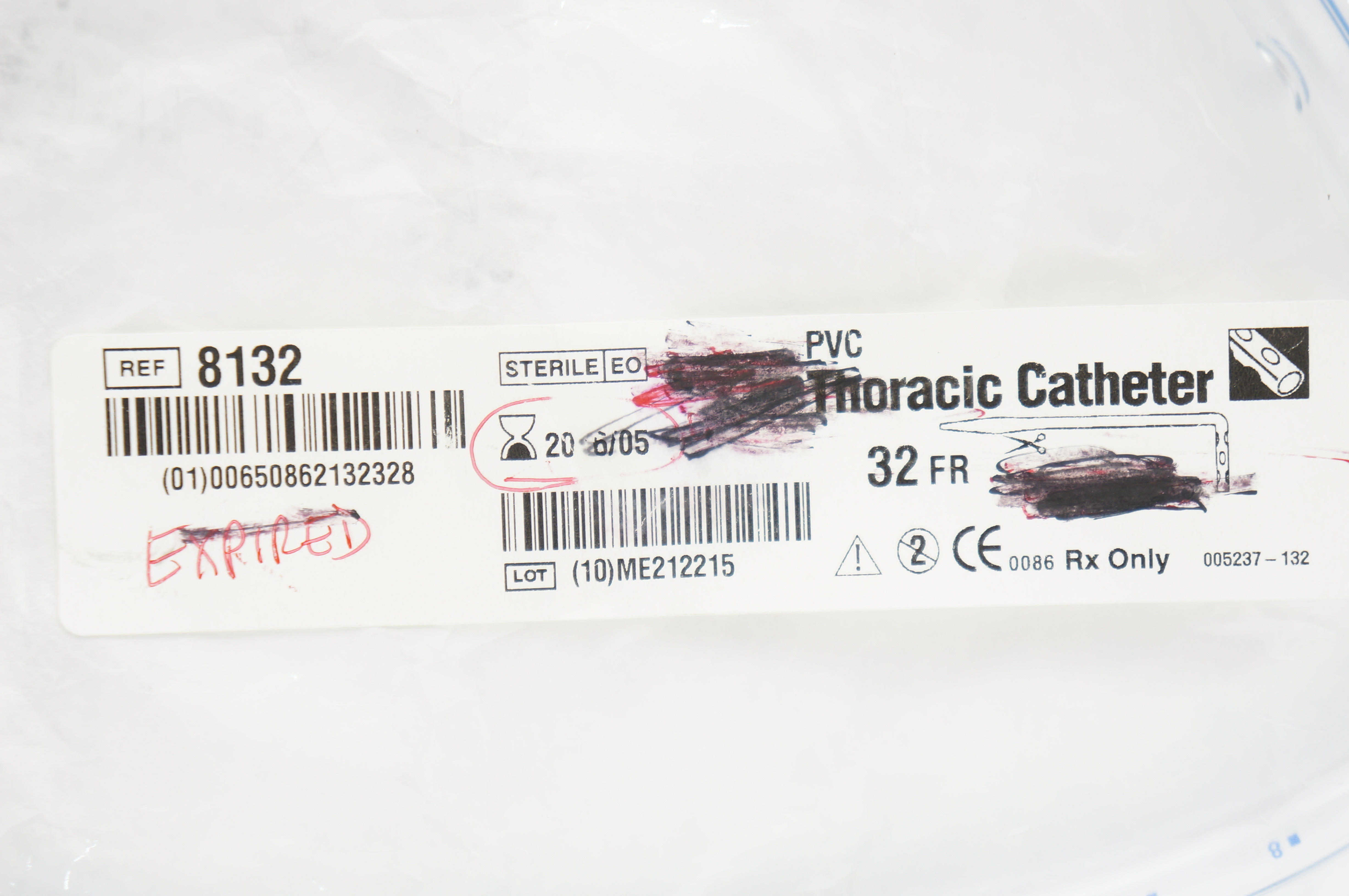 Atrium 8132 PVC Thoracic Cath. 32FR (x)