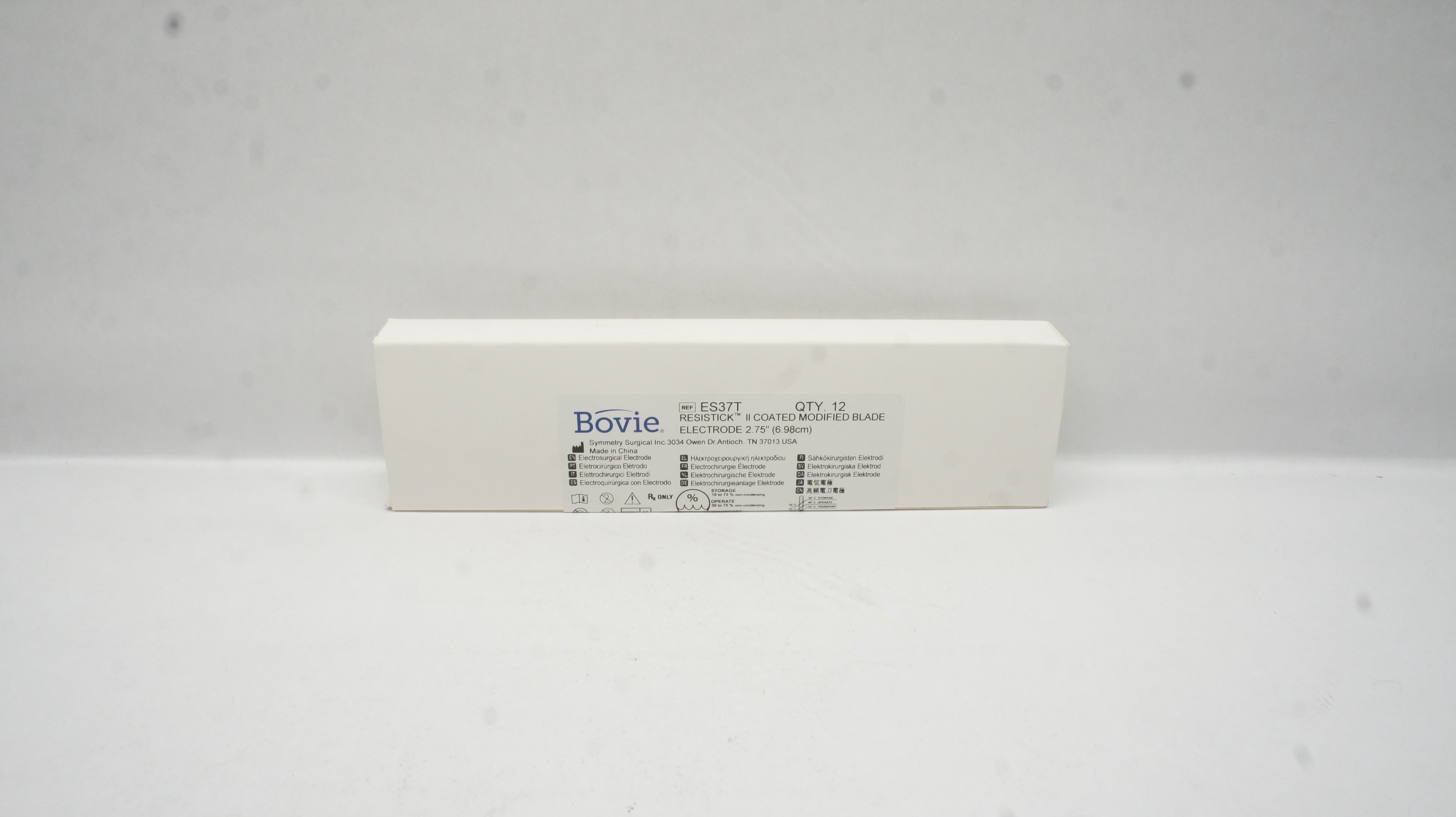 Symmetry Surgical ES37T Bovie Electrosurgical Electrode 2.75In - Box of 12