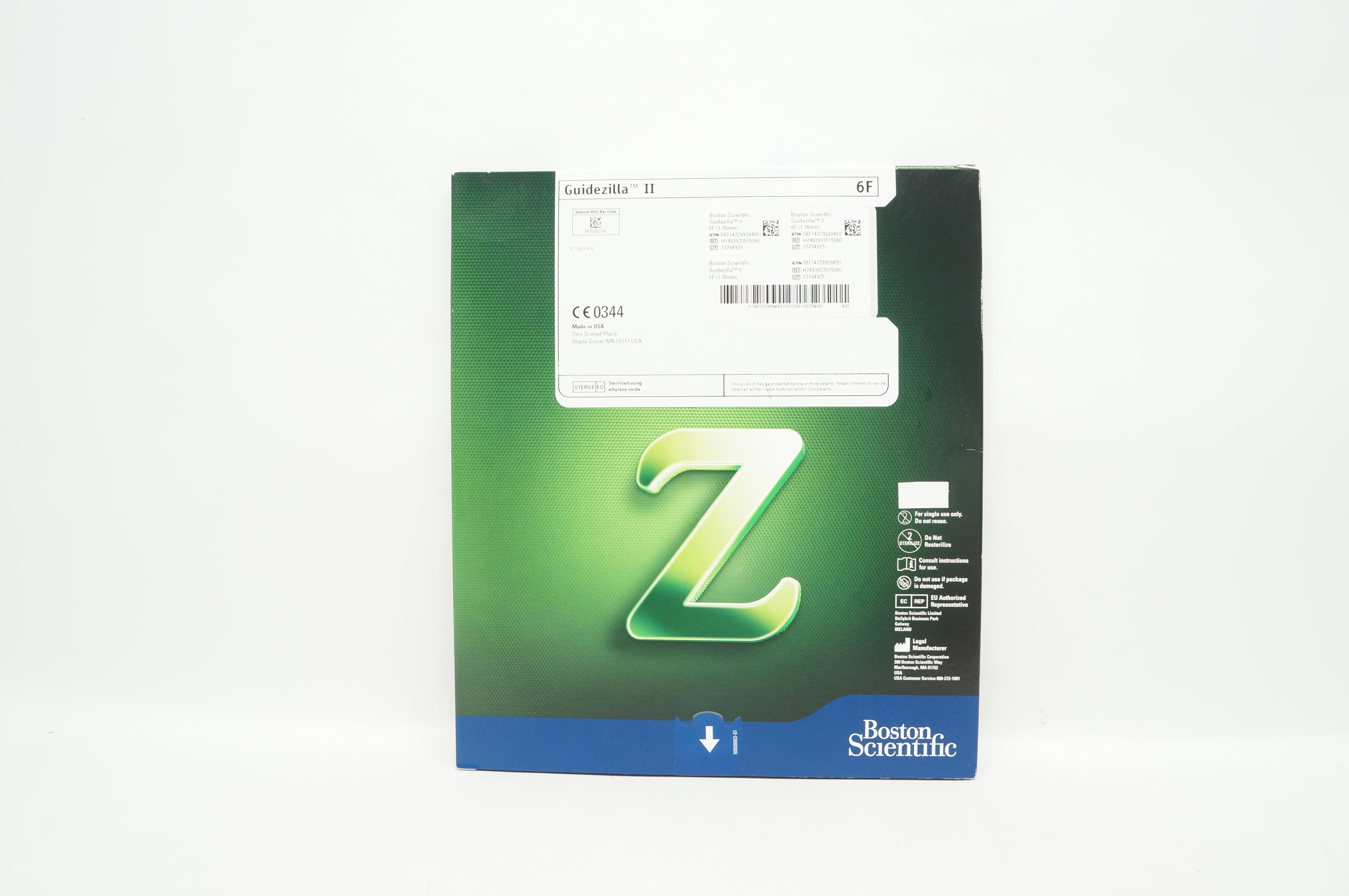 Boston Scientific 393351506 Guidezilla II Guide Extension Cath. 6F (x)
