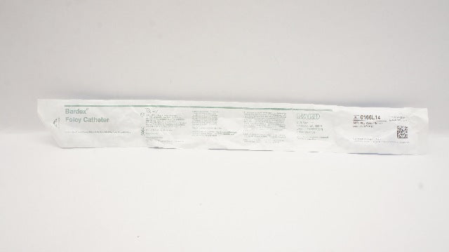 Bard 0166L14 Bardex Lubricath Foley Cath. 14Fr 30cc Ribbed Balloon (x)