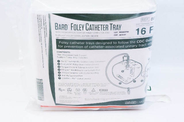 Bard 861416 Foley Cath. Tray 16Fr. (x)