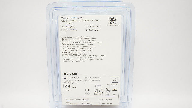 Stryker 9548 Ocular Conformer - Non Vented - Medium 24x21x5.3mm (x)