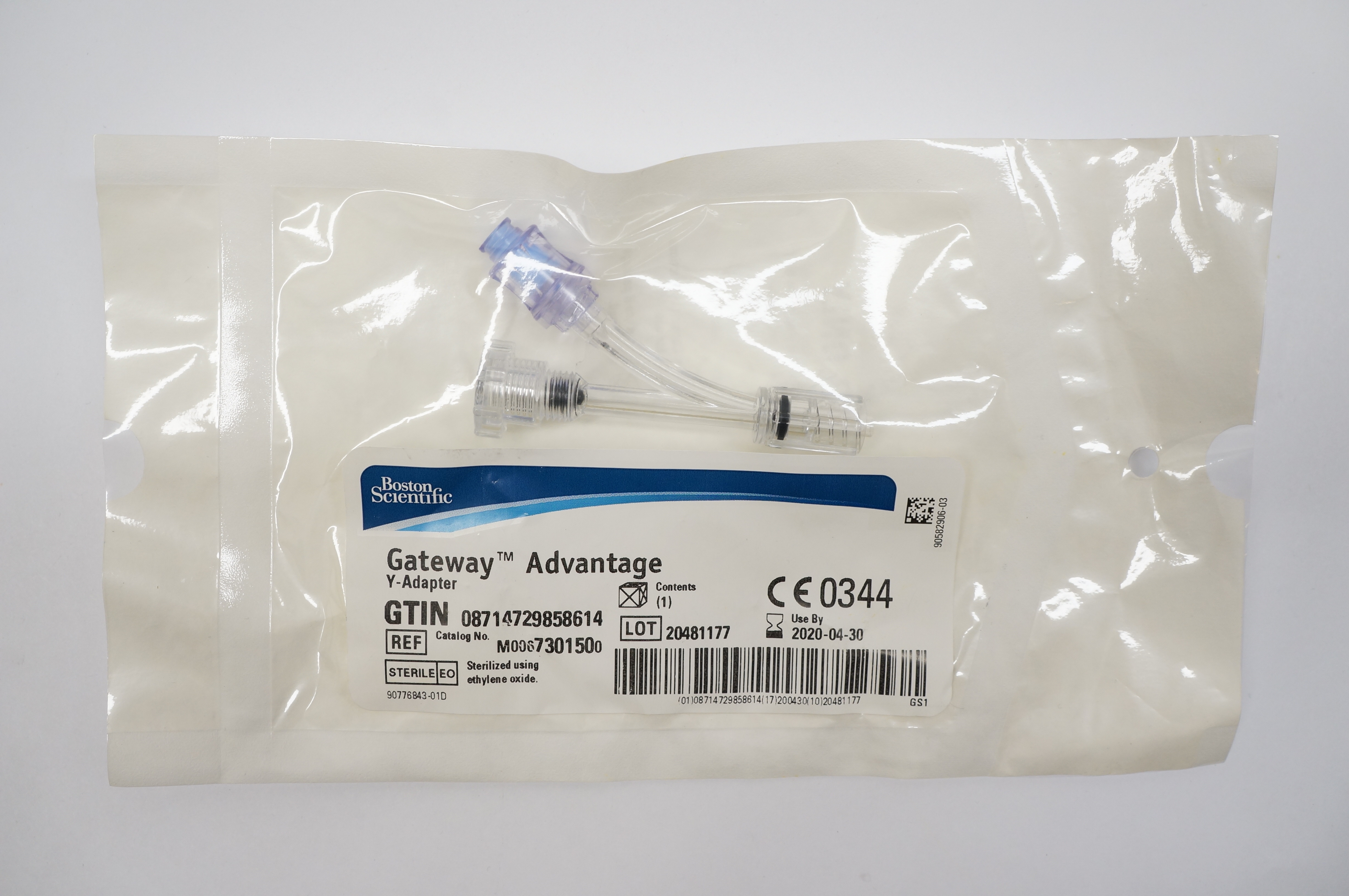 Boston Scientific M0067301500 Gateway Advantage Y-Adapter (x)
