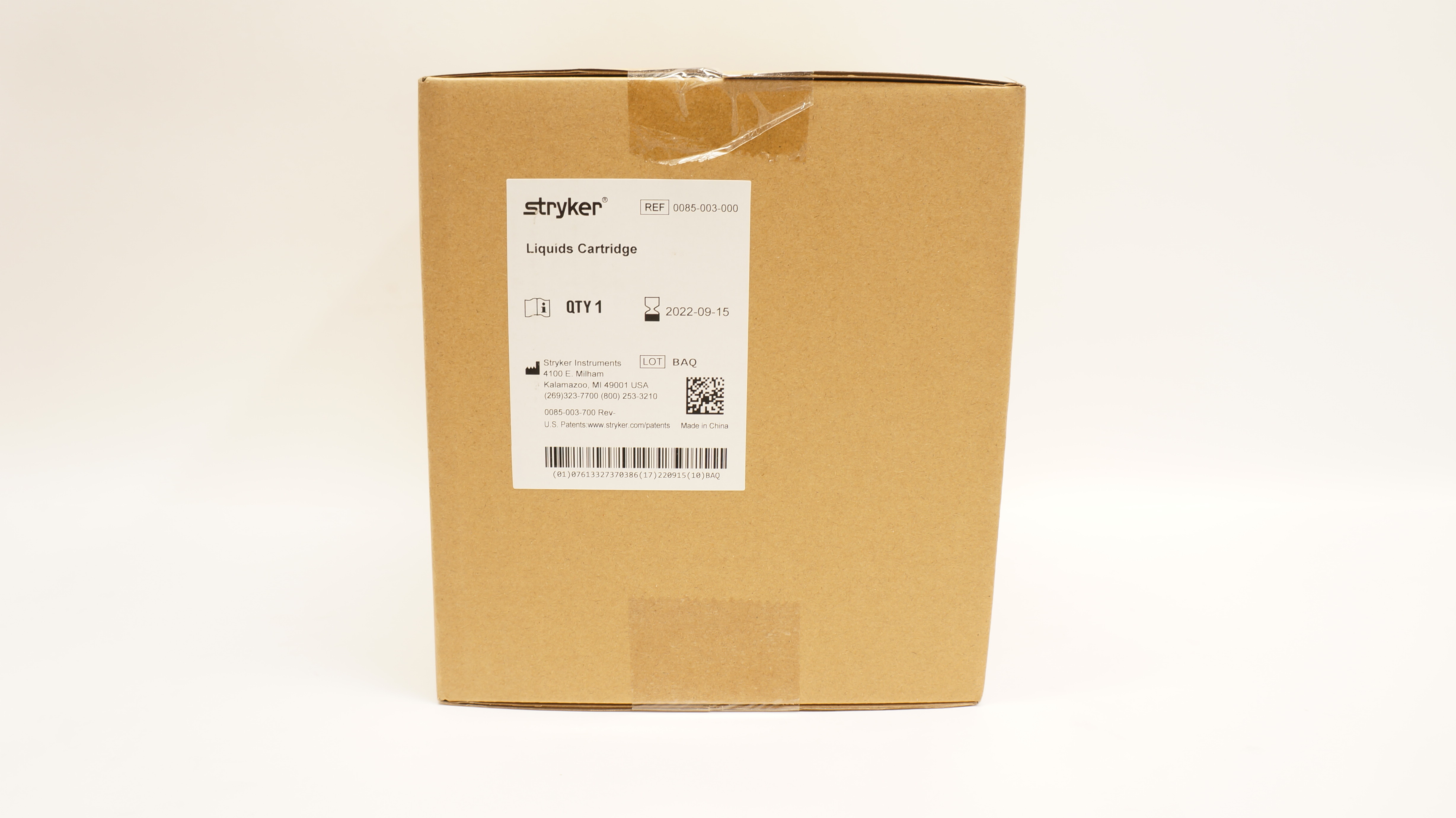 Stryker 0085-003-000 Liquids Cartridge