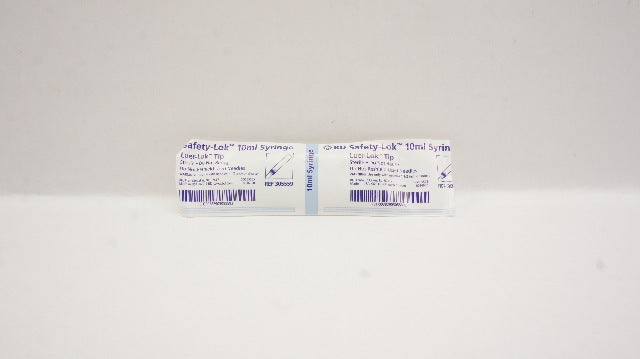BD 305559 10ml Safety-Lok Latex Free Syringe