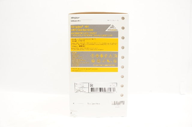 Stryker 6195-1-010 Orthopaedics Simplex HV with Gentamicin - Box of 10