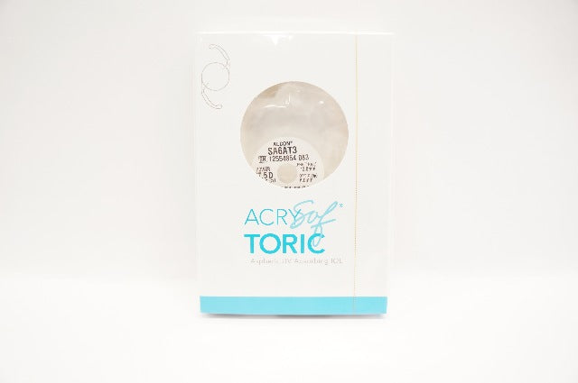 Alcon SA6AT3 ACRYSof Aspheric Toric IOL 27.5D Length 13.0mm, Optic 6.0mm (x)