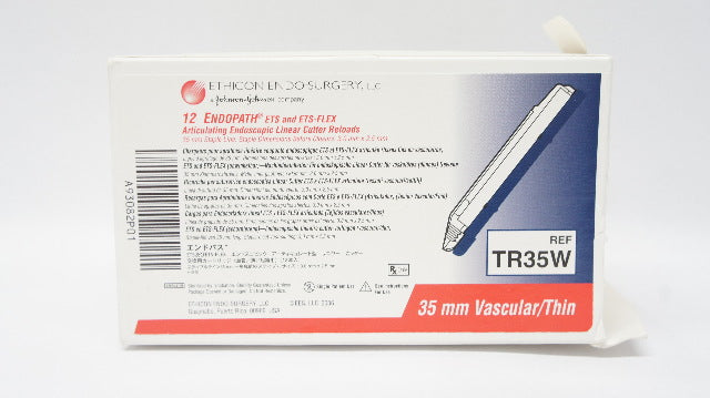 Ethicon TR35W 1 ENDOPATH Vascular Reload 35mm Vascular/Thin 3x2.5mm-Box of 12(x)