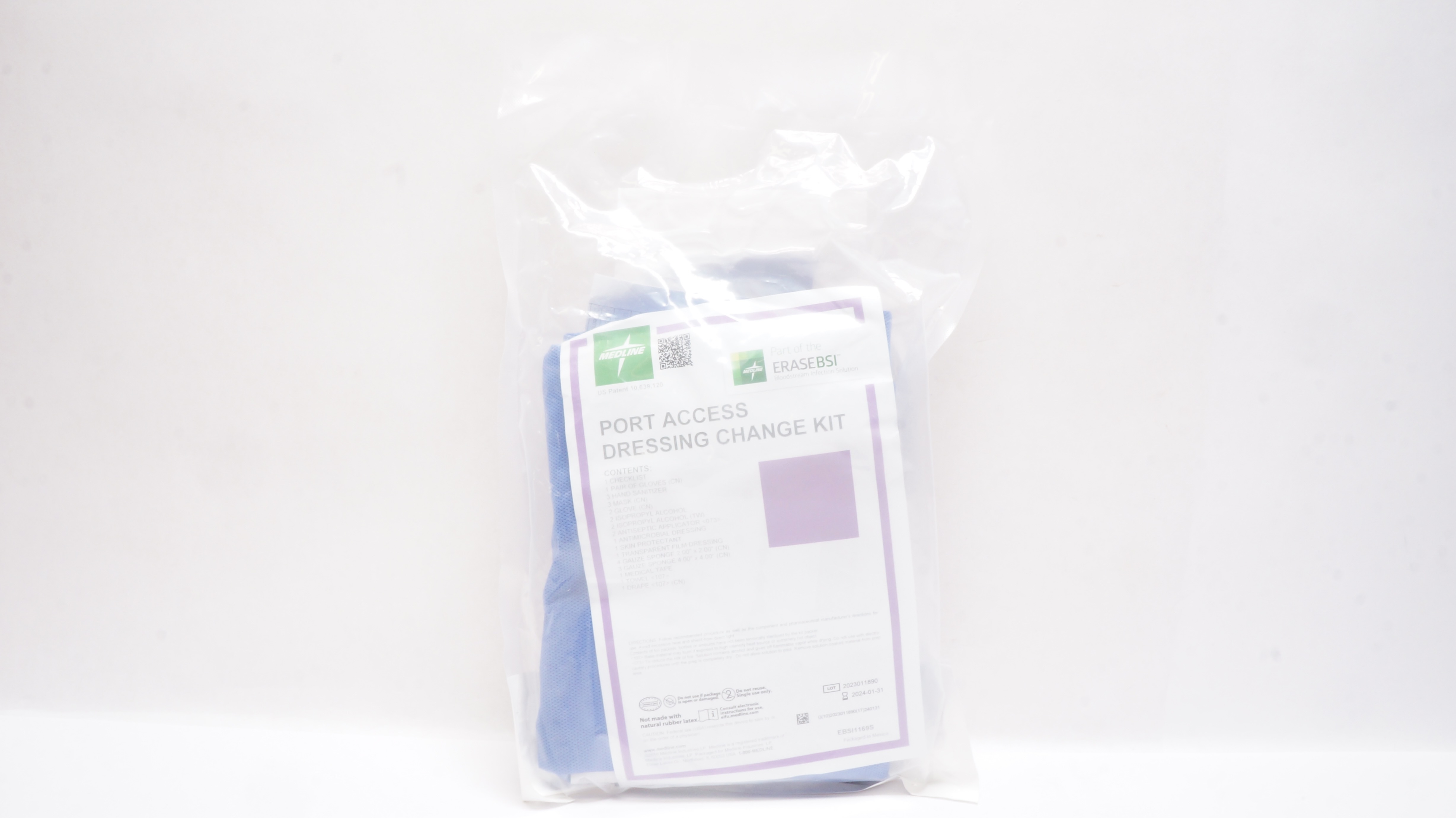 Medline EBSI1169S Port Access Dressing Change Kit