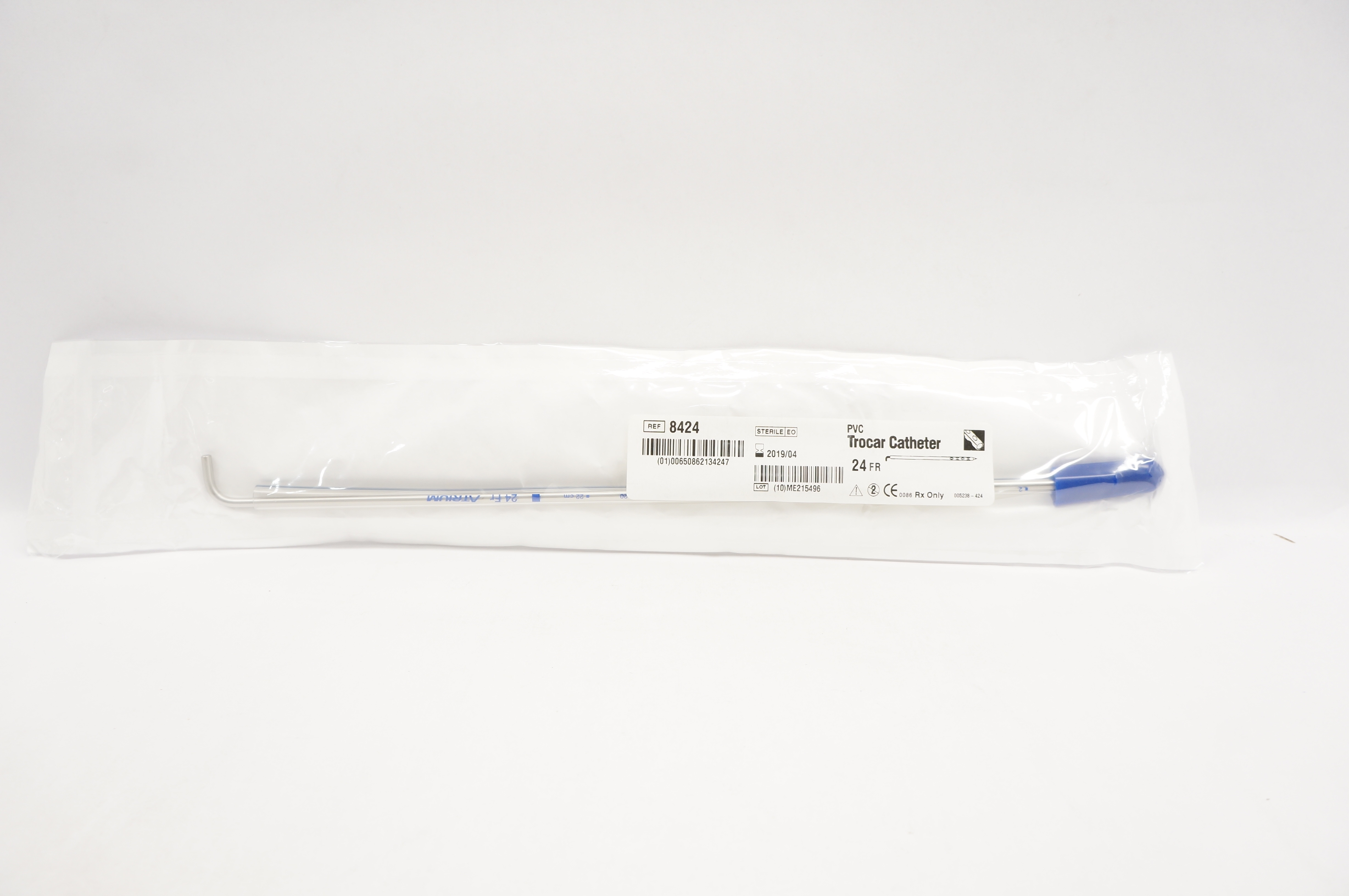 Atrium 8424 PVC Trocar Cath. 24 Fr (x)
