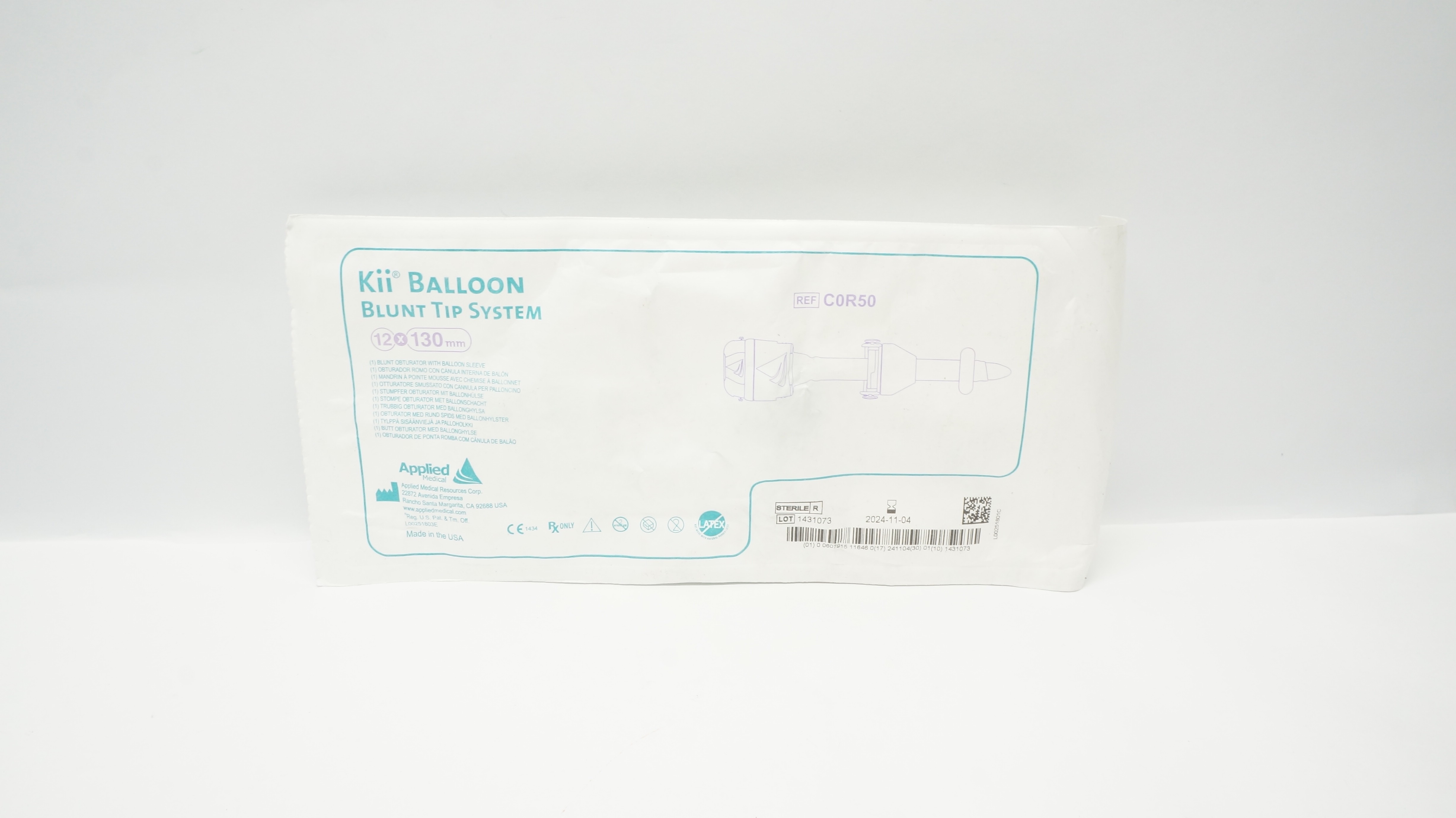 Applied Medical COR50 Kii Balloon Blunt Tip System  12 x 130mm (x)