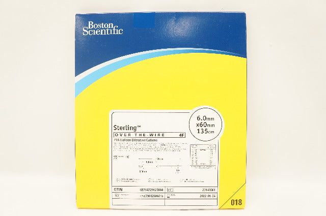 Boston Scientific 389592040 PTA Balloon Dilatation Cath. 6.0x60mmx135cm(x)