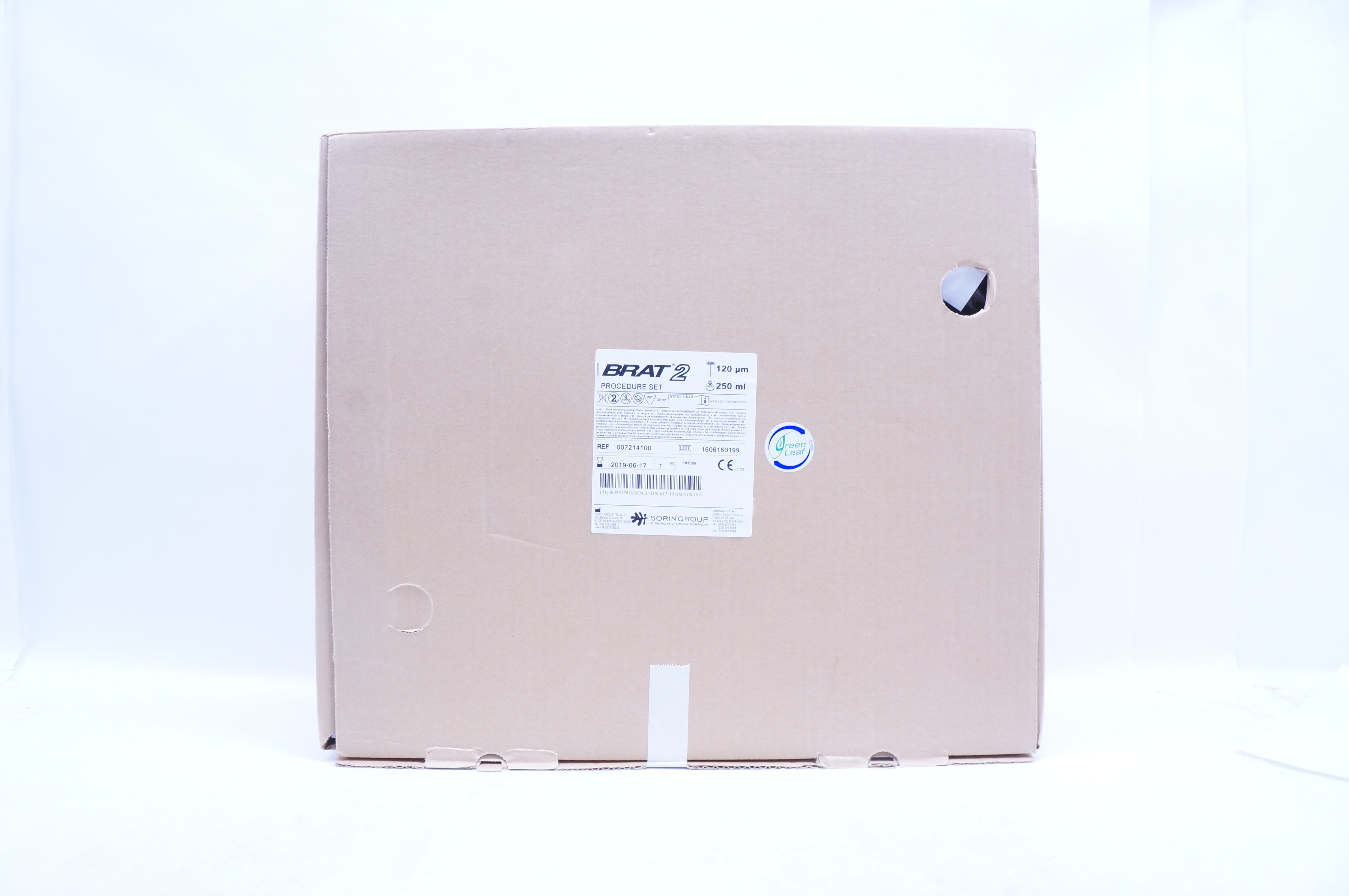 Sorin Group 007214100 BRAT 2 Procedure Set 250ml (x)