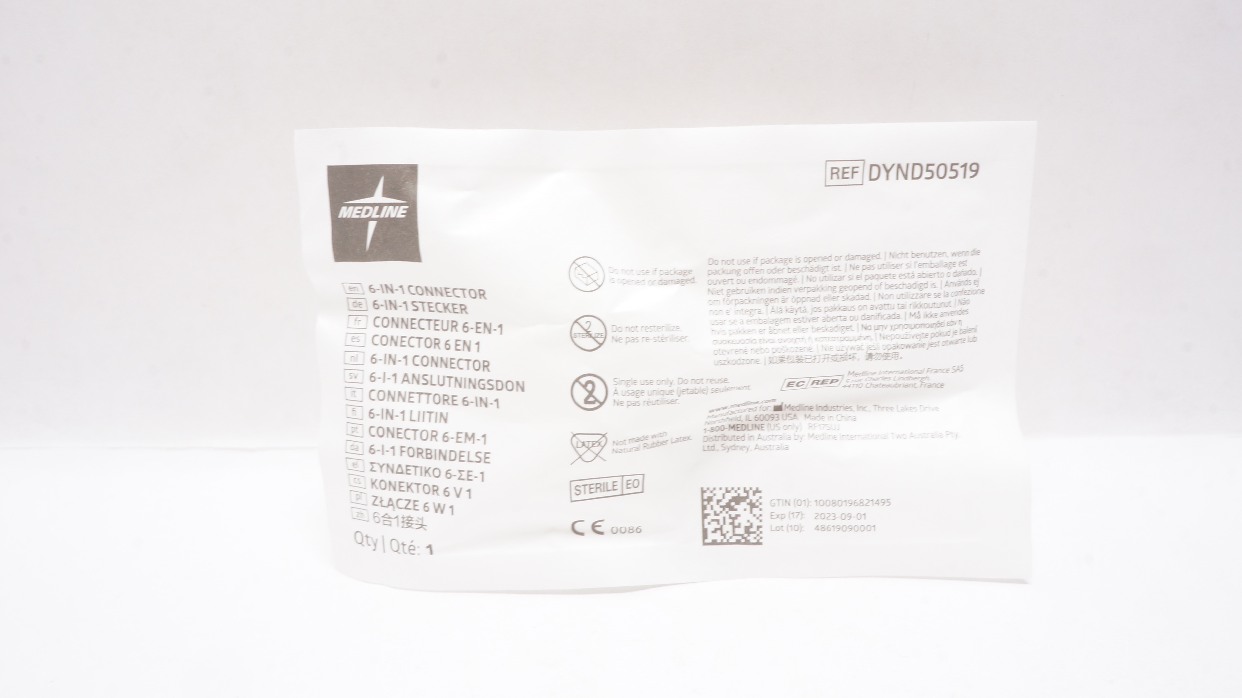Medline DYND50519 6-in-1 Connector