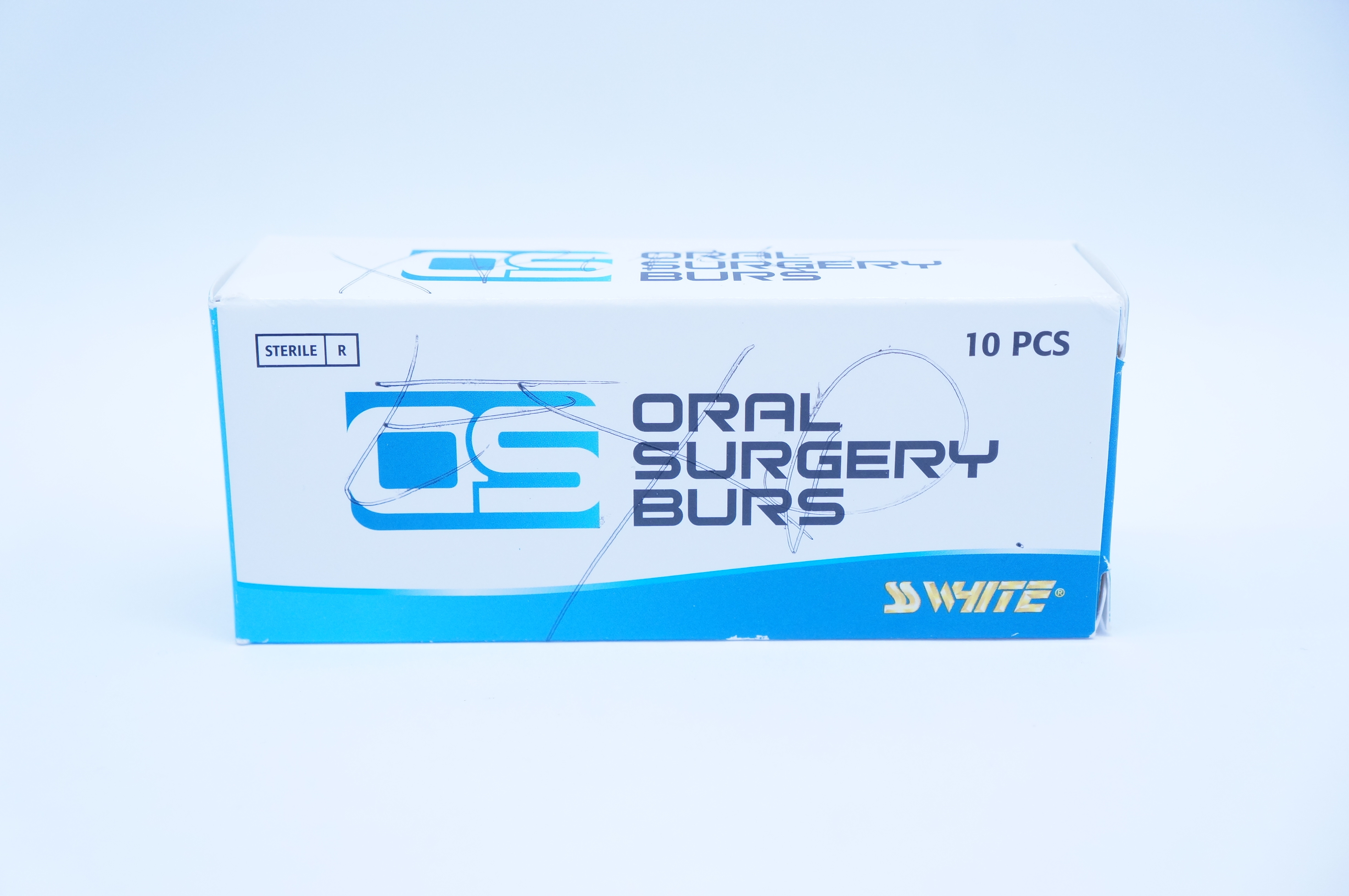 SS White 34892 Oral Surgery Burs Length 44.5mm (x) Box of 10