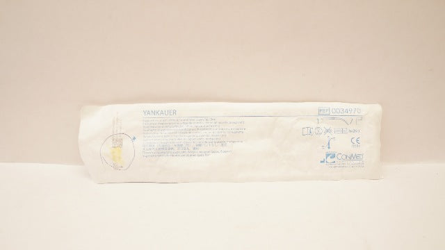 ConMed 0034970 YANKAUER Suction Instrument without Control Vent Open Tip