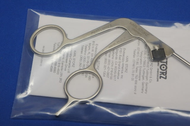 Karl Storz 28571BC Silcut 1 Punch with Cleaning Port Curved