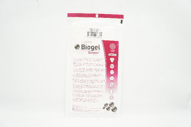 Molnlycke Healthcare 30680 Biogel Sensor Latex Surgical Gloves, Size 8 (x)