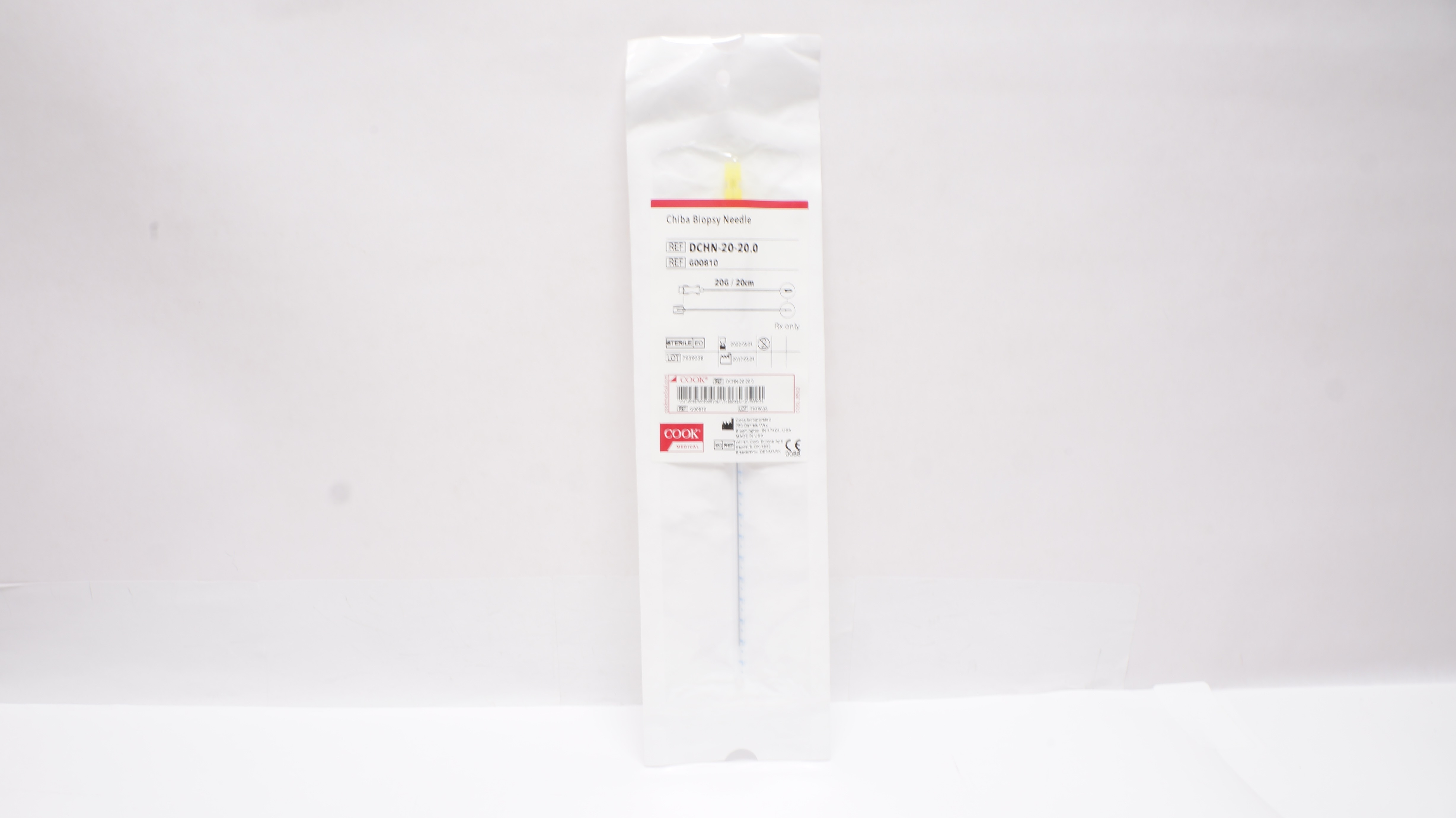Cook Medical G00810 Chiba Biopsy Needle 20G x 20cm (x)