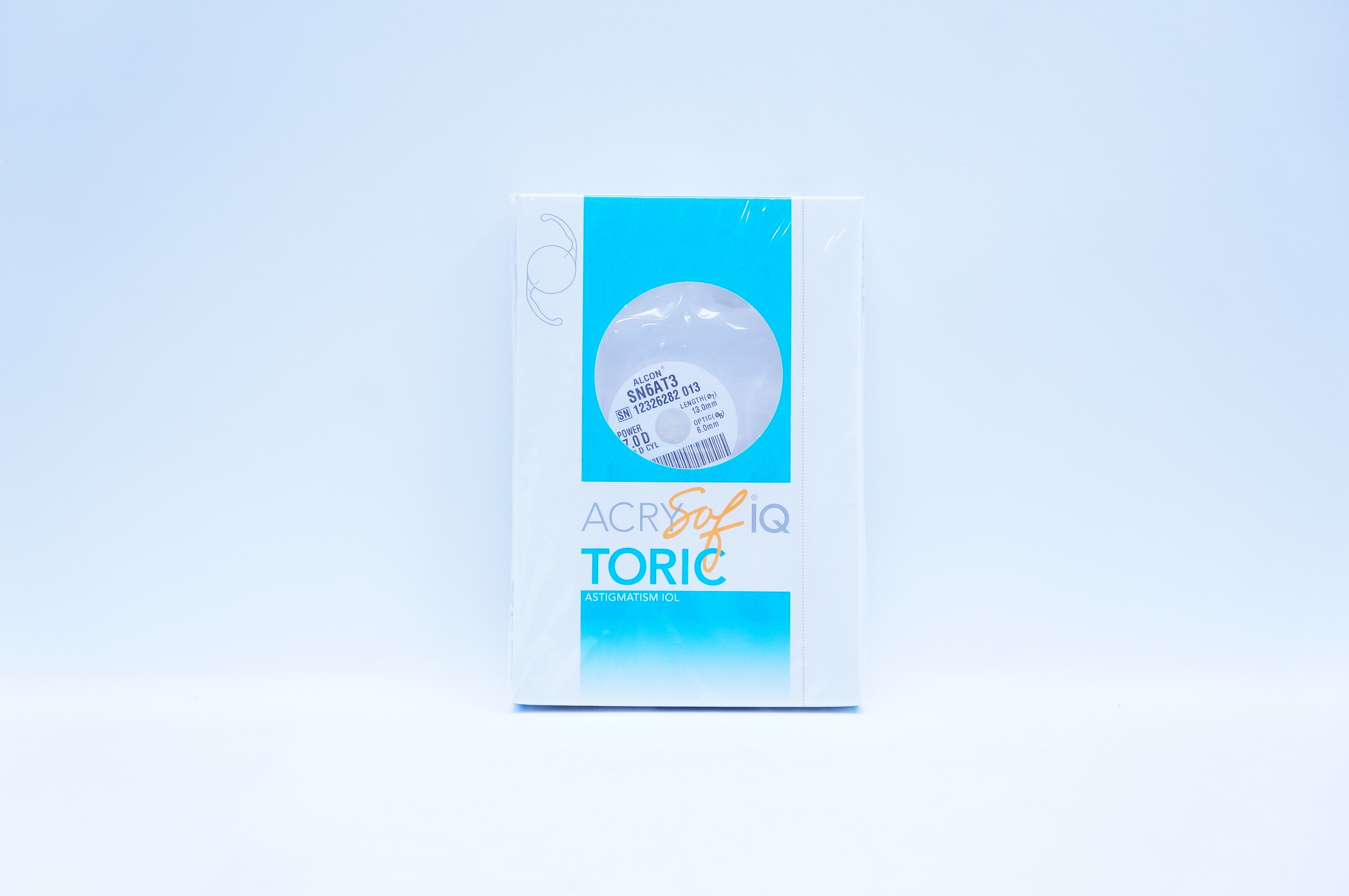 Alcon SN6AT3 AcrySof IQ Toric Astigmatism 27.0D, Length 13.0mm, Optic 6.0mm (x)
