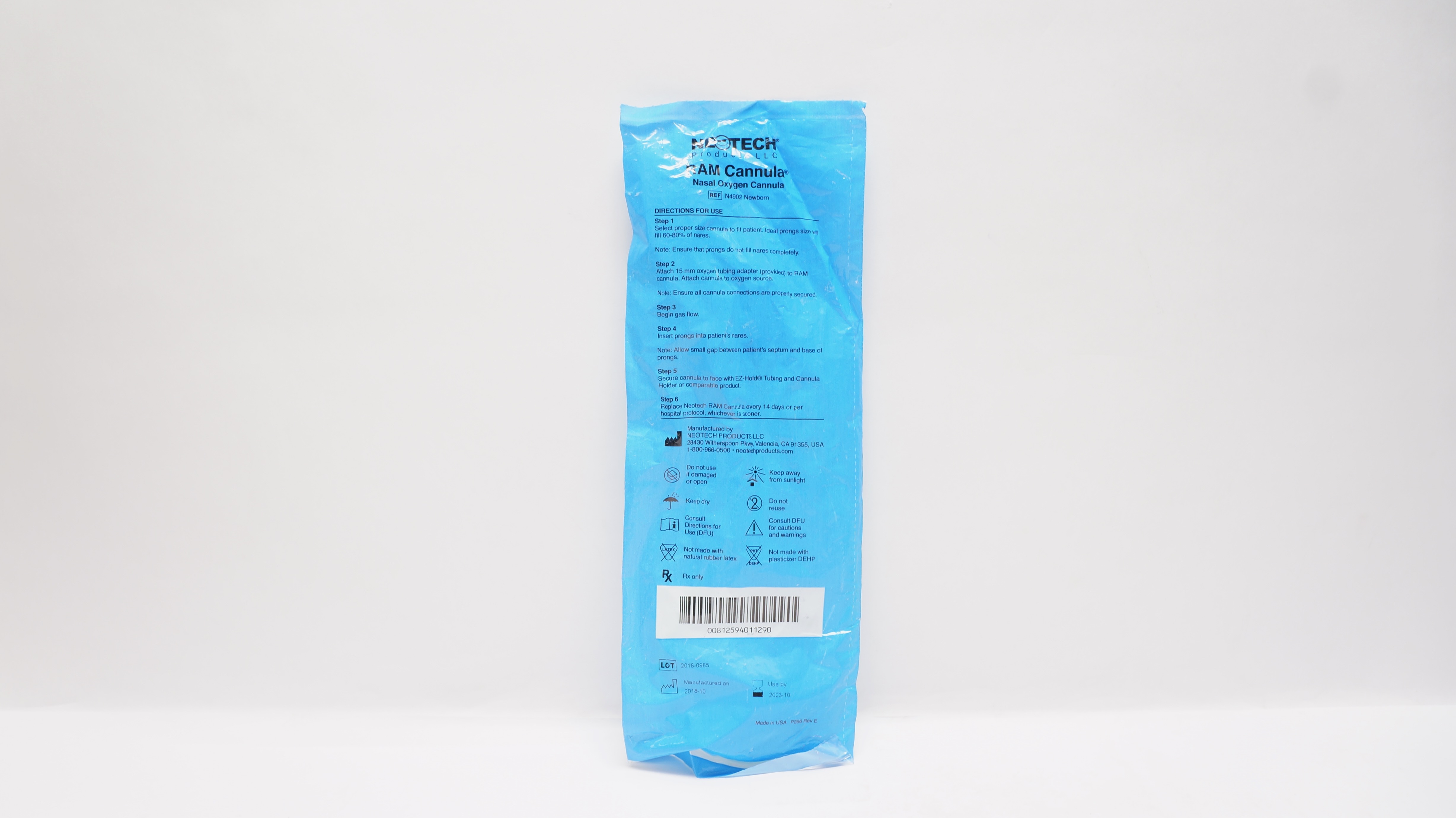 Neotech N4902 RAM  Nasal Oxygen Cannula (x)