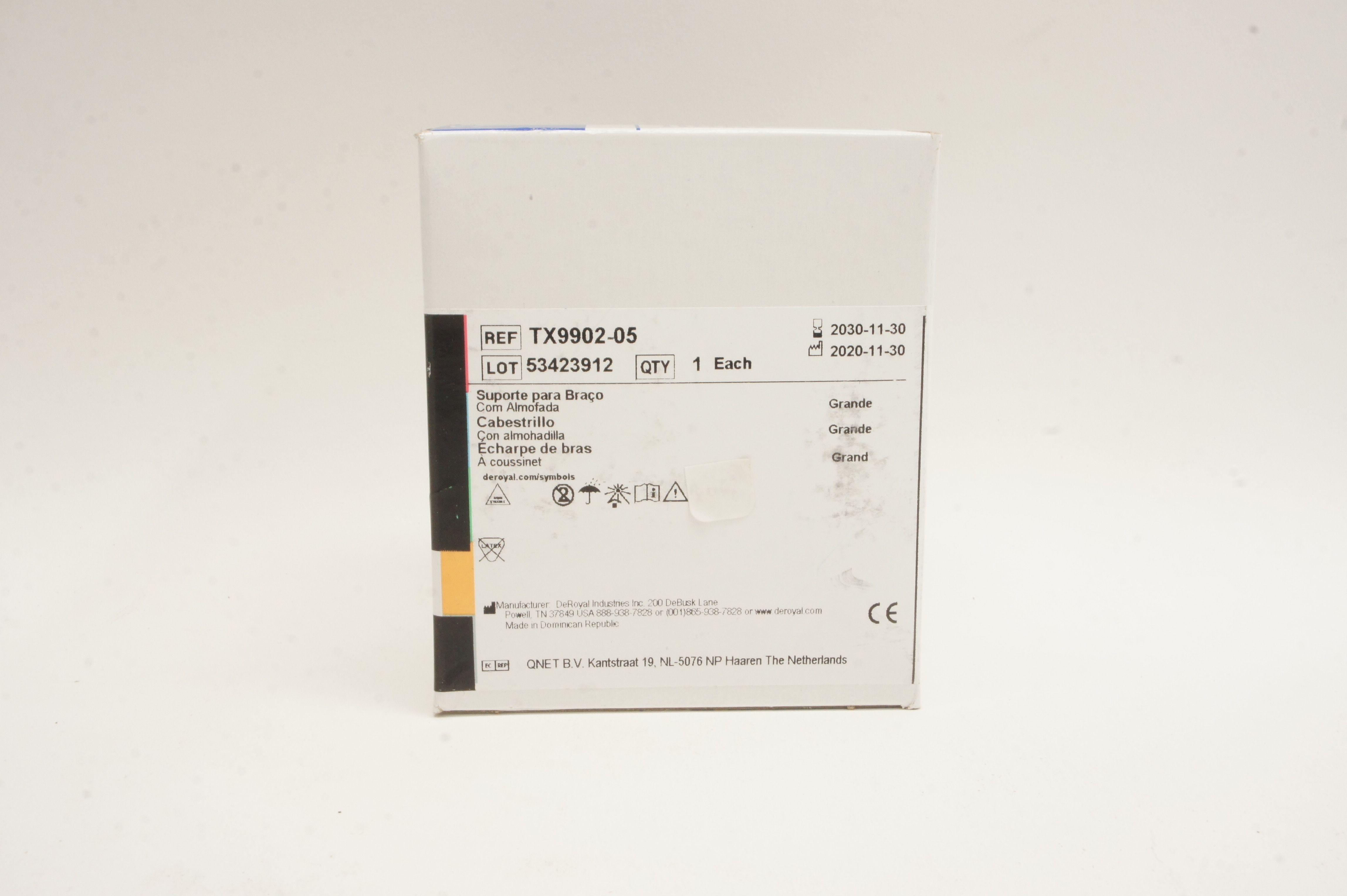 DeRoyal TX9902-05 HCPCS A4565 Arm Sling With Pad Large
