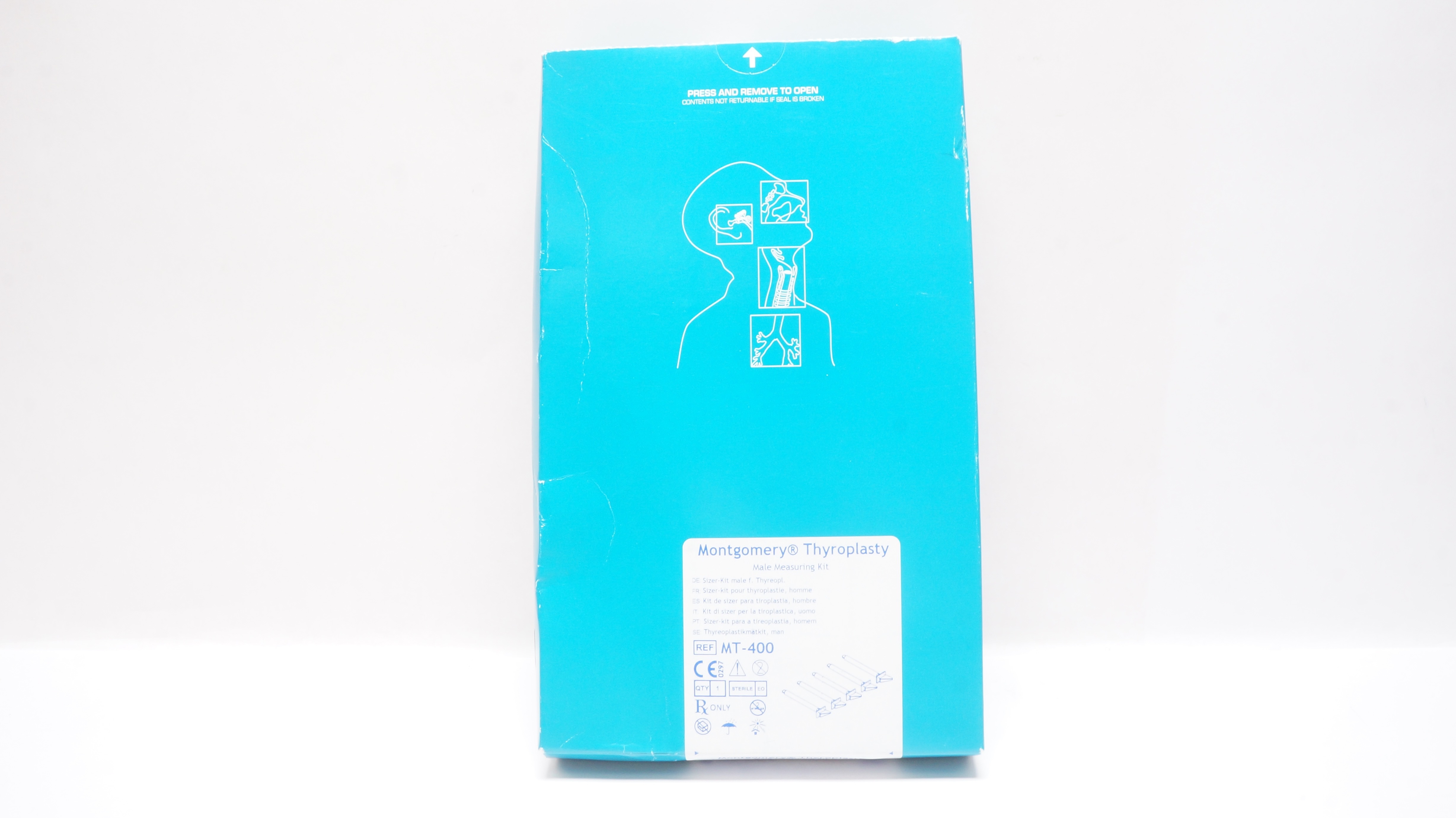 Boston Medical Products MT-400 Montgomery Thyroplasty Male Measuring Kit (x)