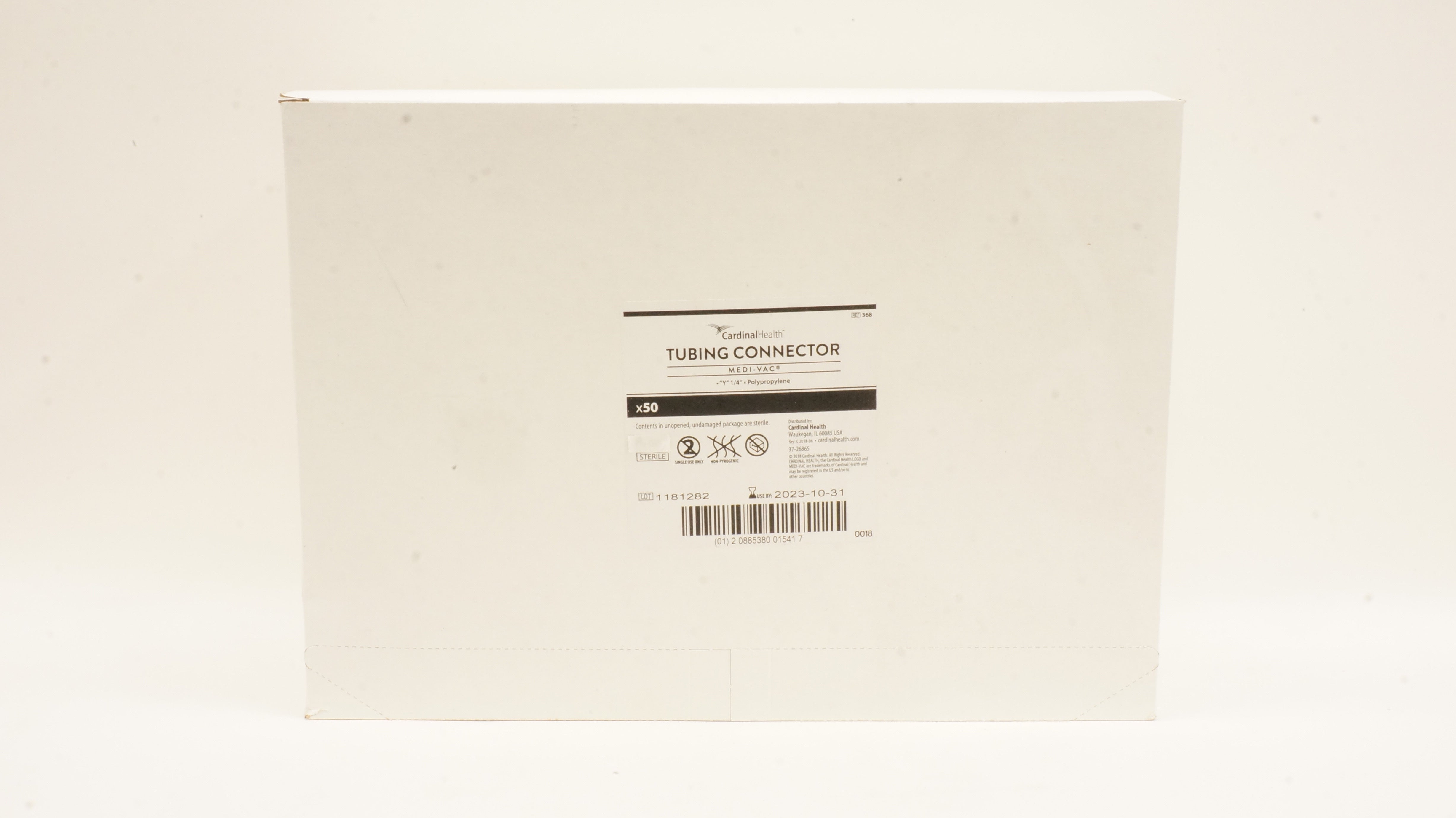 Cardinal Health 368 Tubing Connector Medi-Vac 