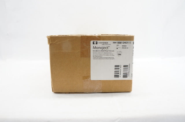 Covidien 8881540111 Monoject Needleless Med Prep Cannula - Case of 1000