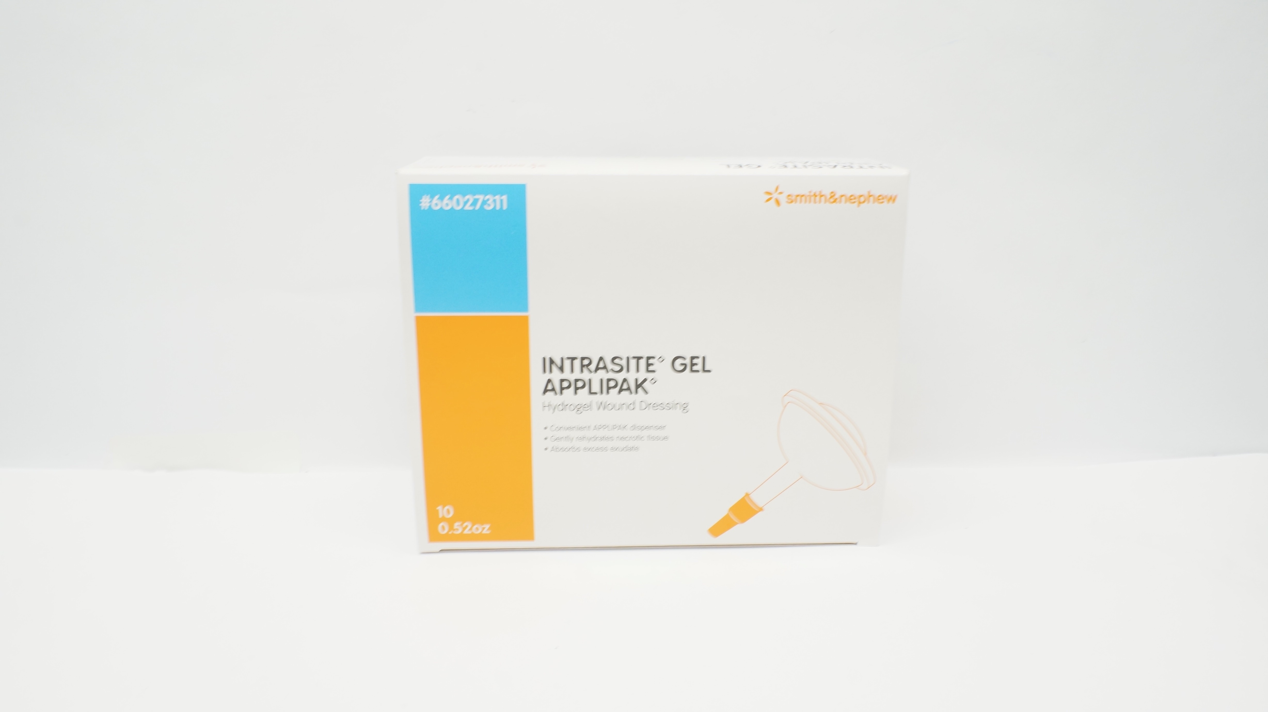 Smith&Nephew 66027311 Intrasite Hydrogel Wound Dressing Gel Applipak-Boxof 10(x)