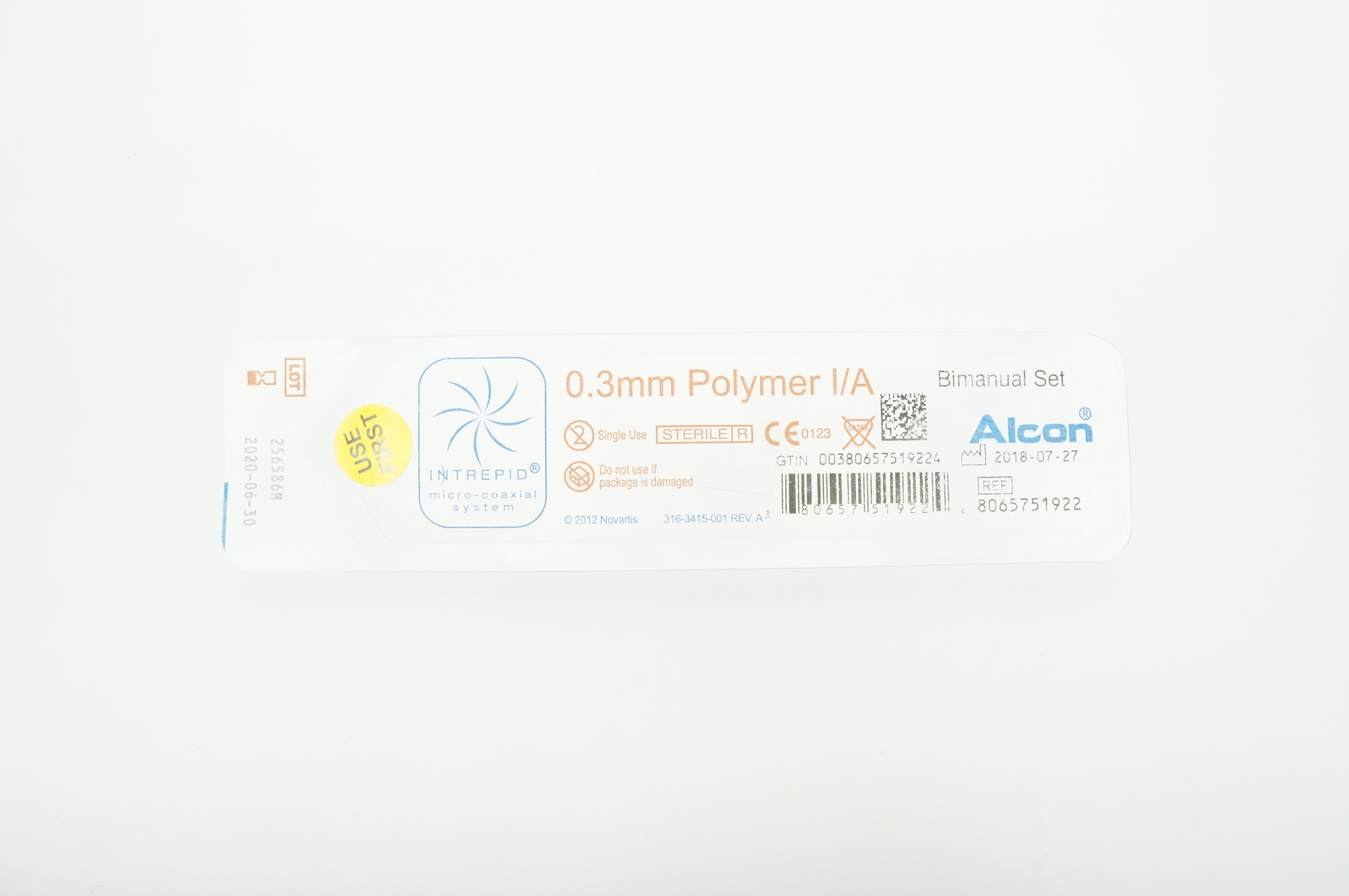Alcon 8065751922 0.3mm Polymer I/A Bimanual Set (x)