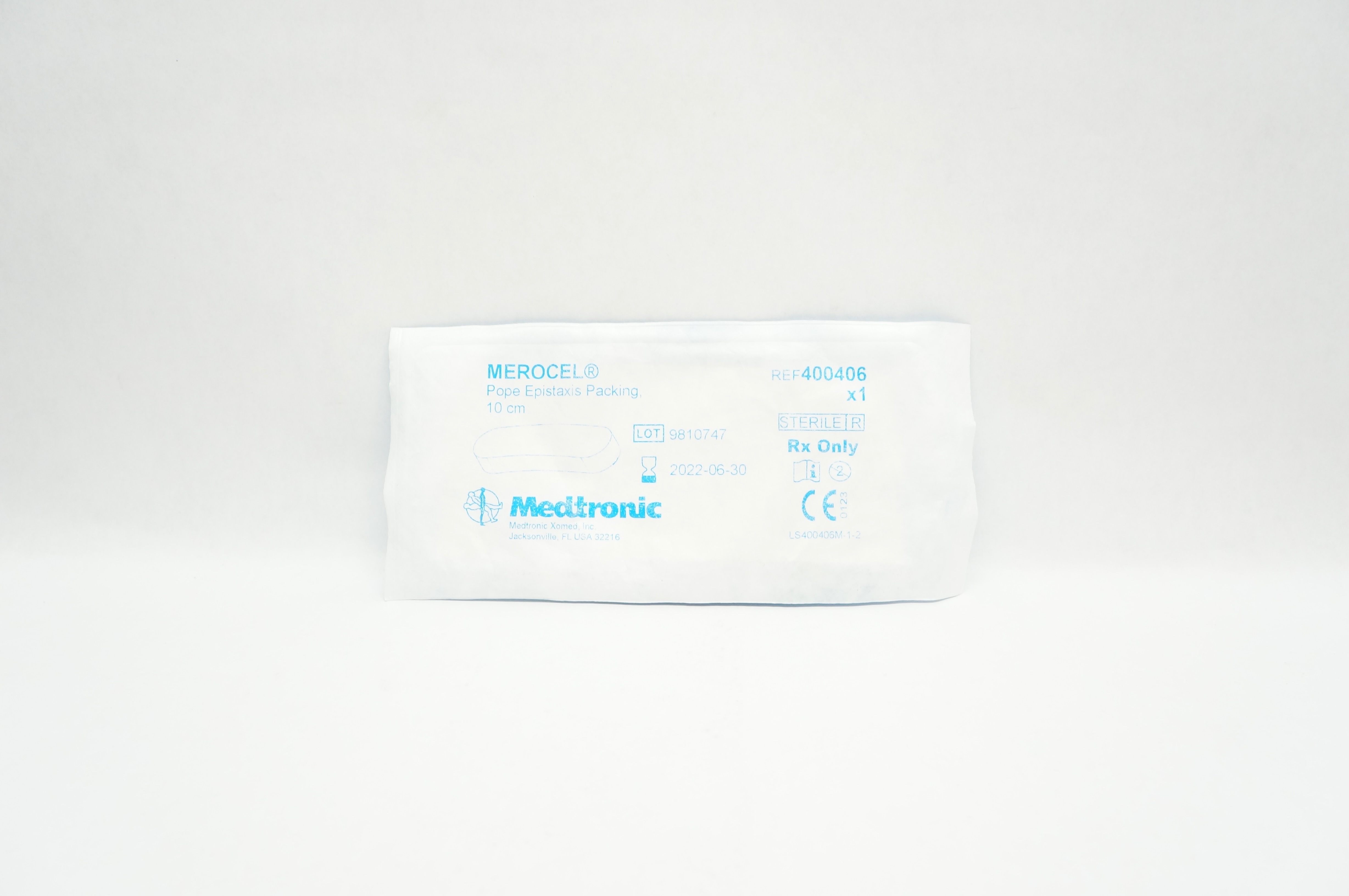 Medtronic 400406 MEROCEL Pope Epistaxis Packing 10cm (x)