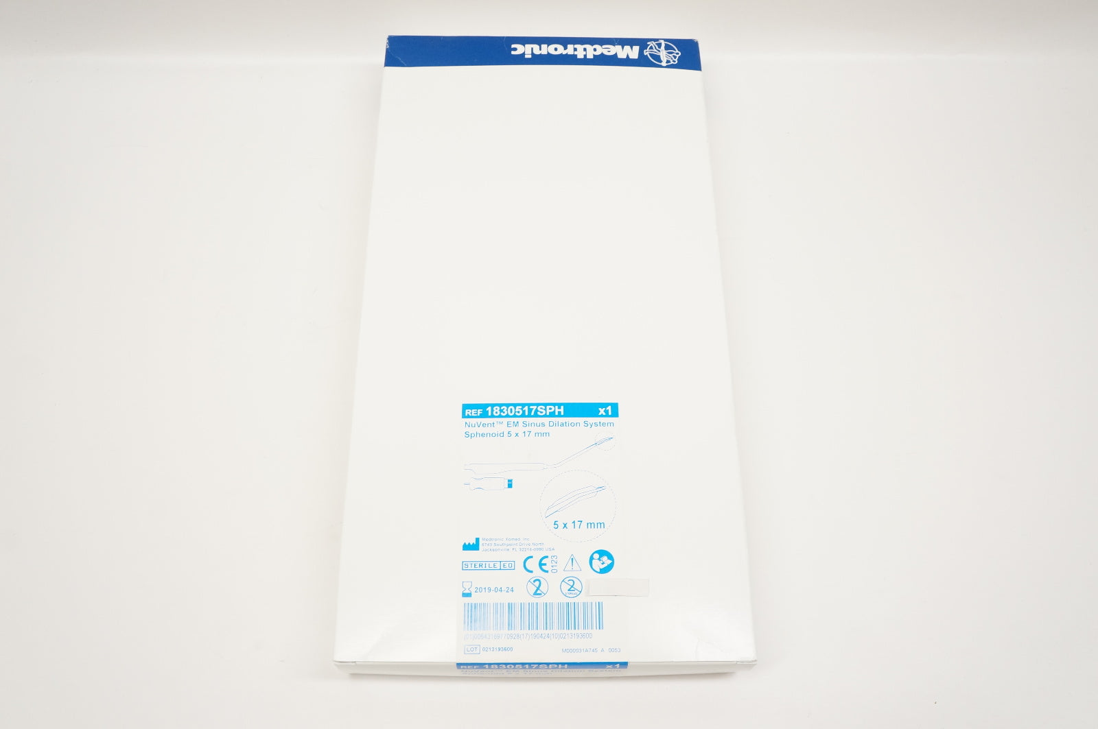Medtronic 1830517SPH NuVent EM Sinus Dilation System Sphenoid 5 x 17mm (x)